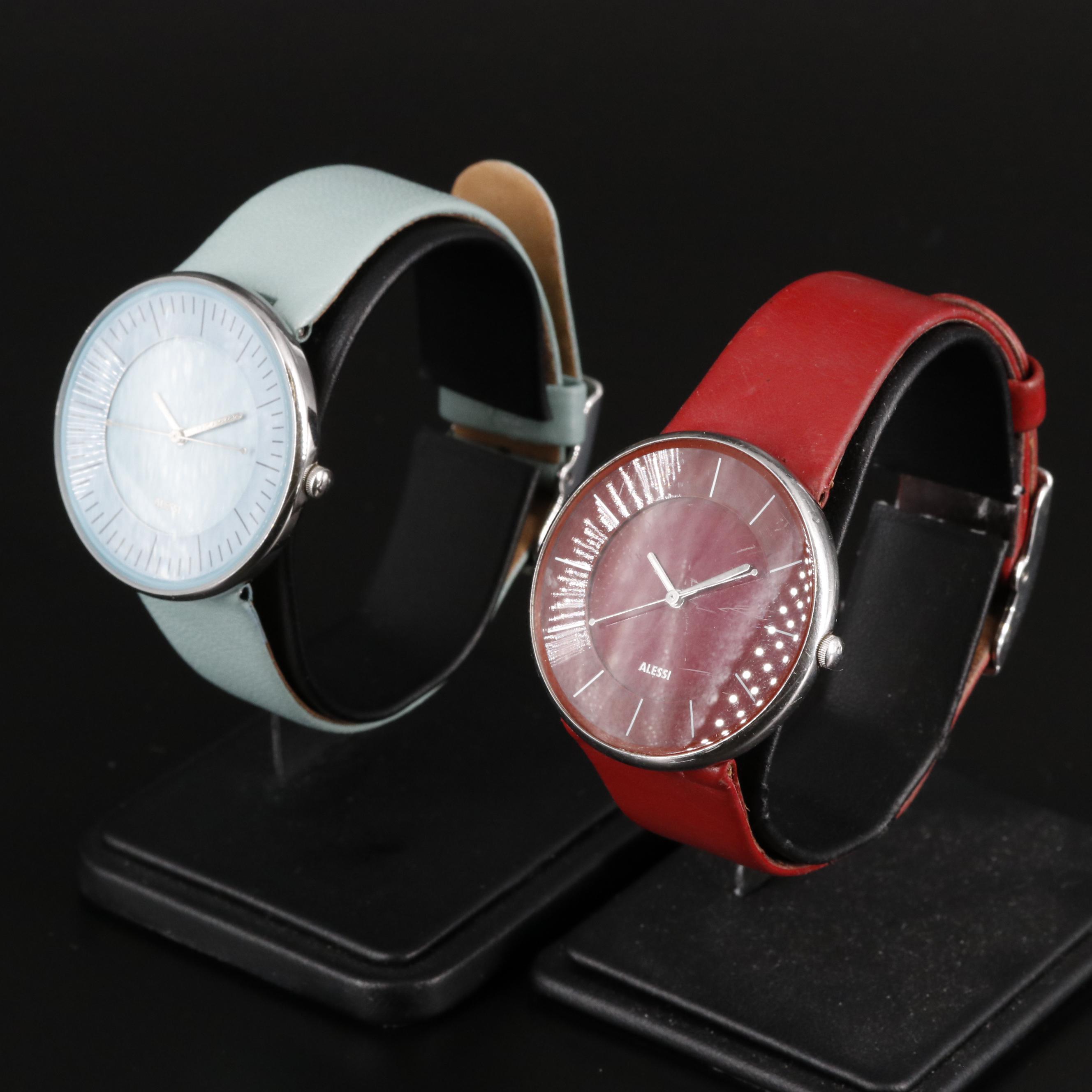 Alessi Stainless Steel Quartz Fashion Watches