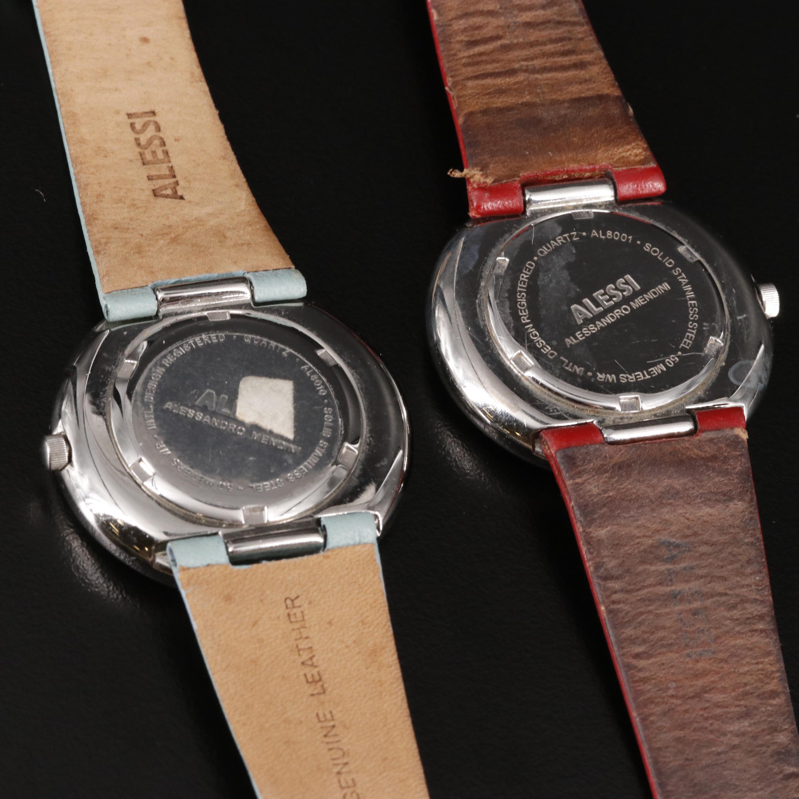 Alessi Stainless Steel Quartz Fashion Watches