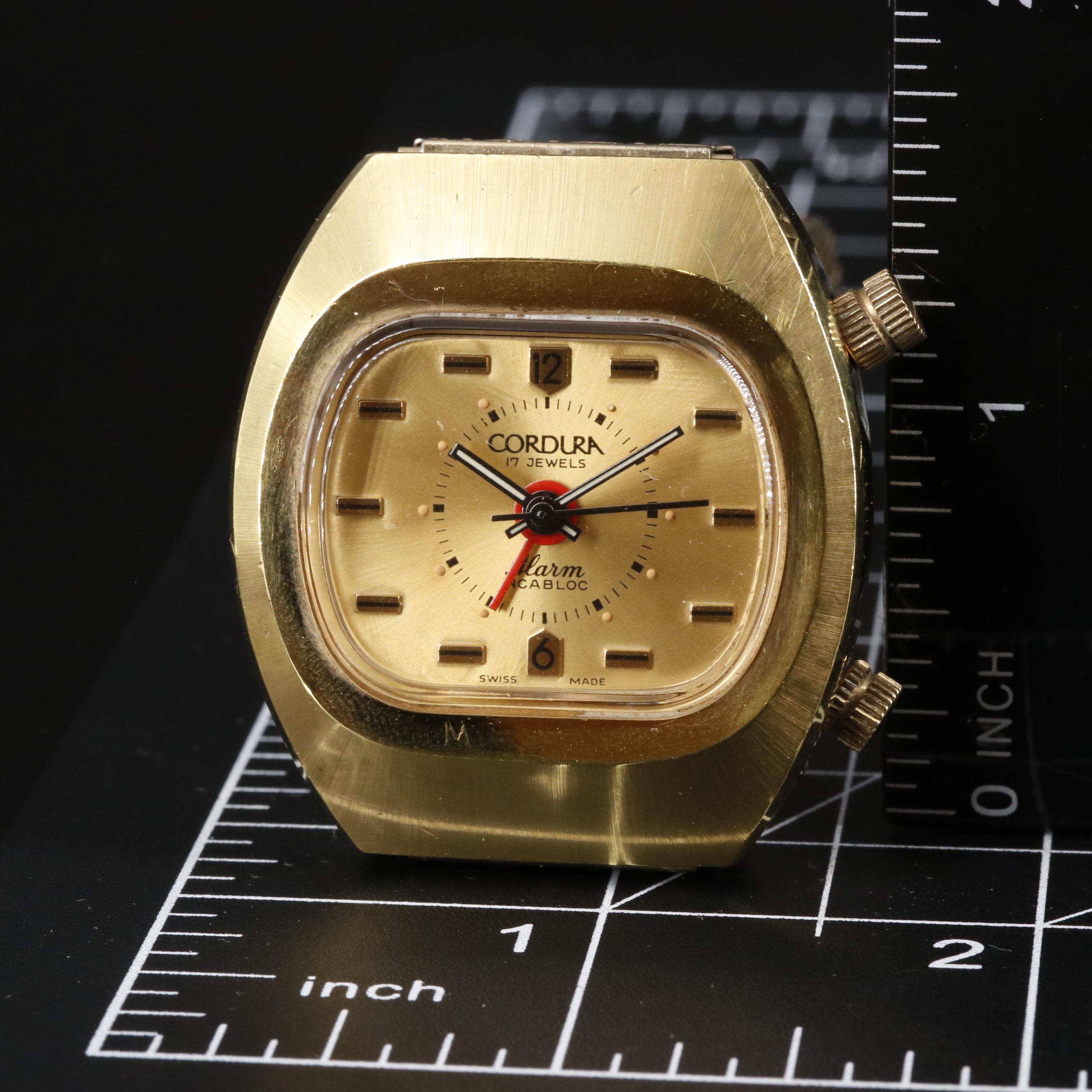 Cordura Swiss Made Alarm Watch