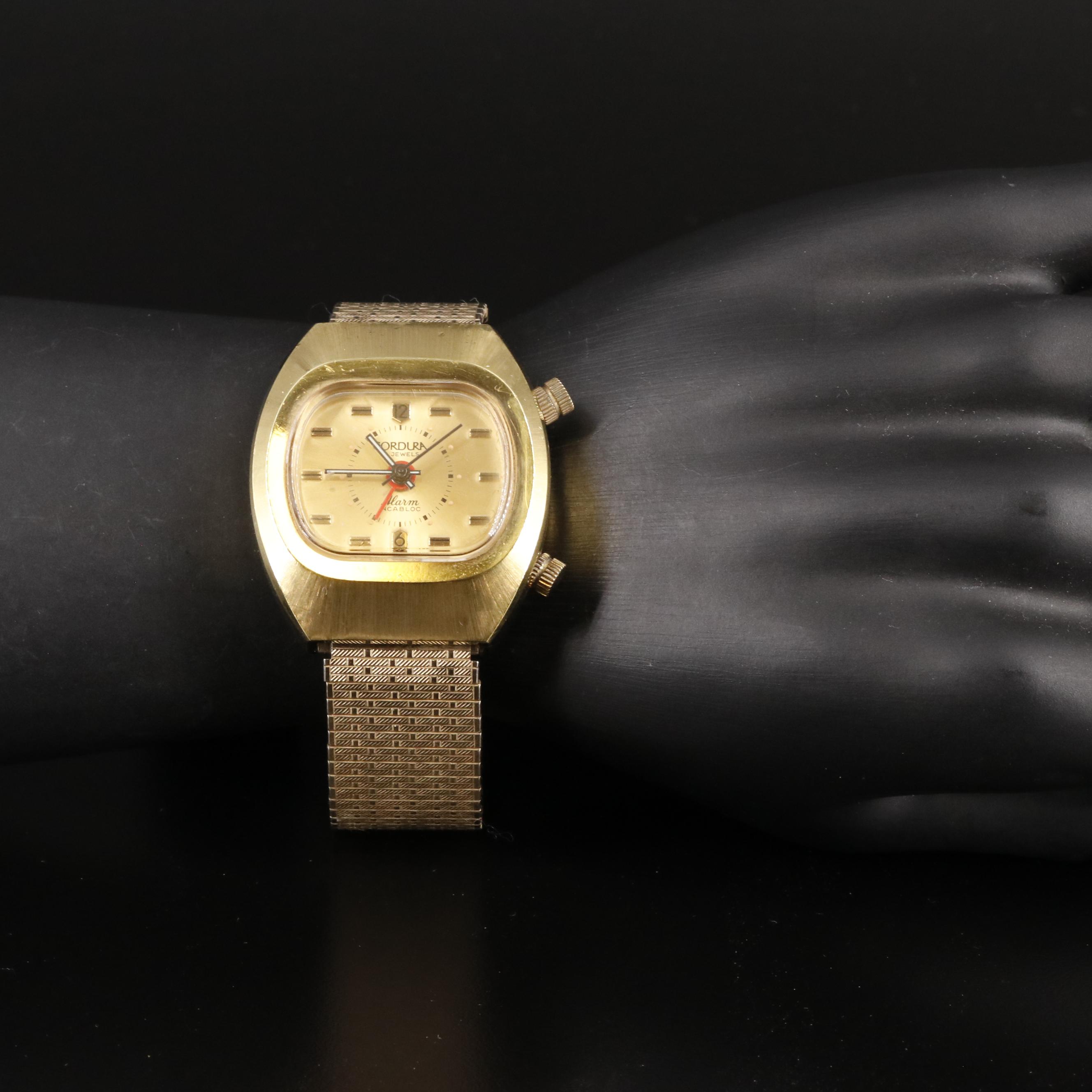 Cordura Swiss Made Alarm Watch