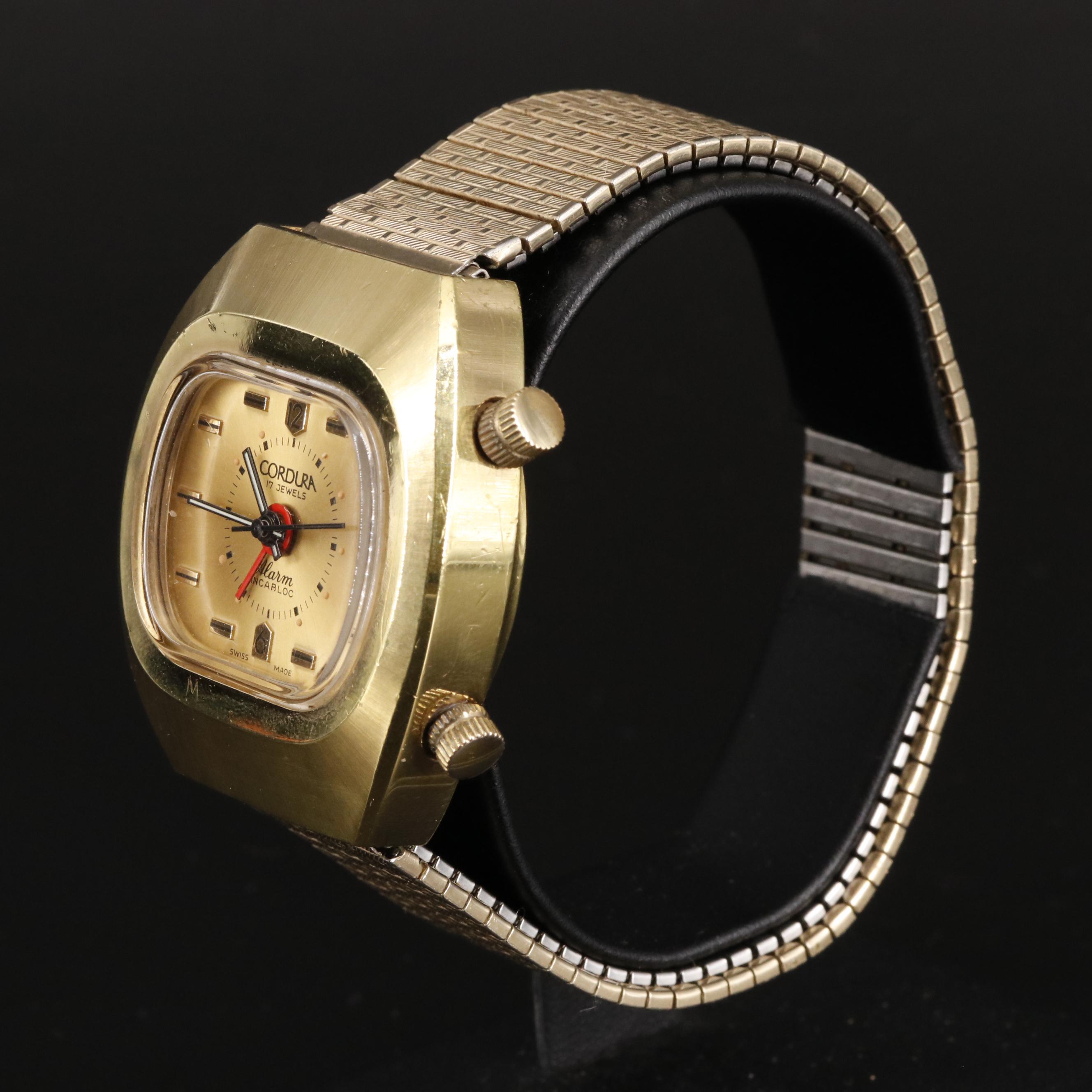 Cordura Swiss Made Alarm Watch