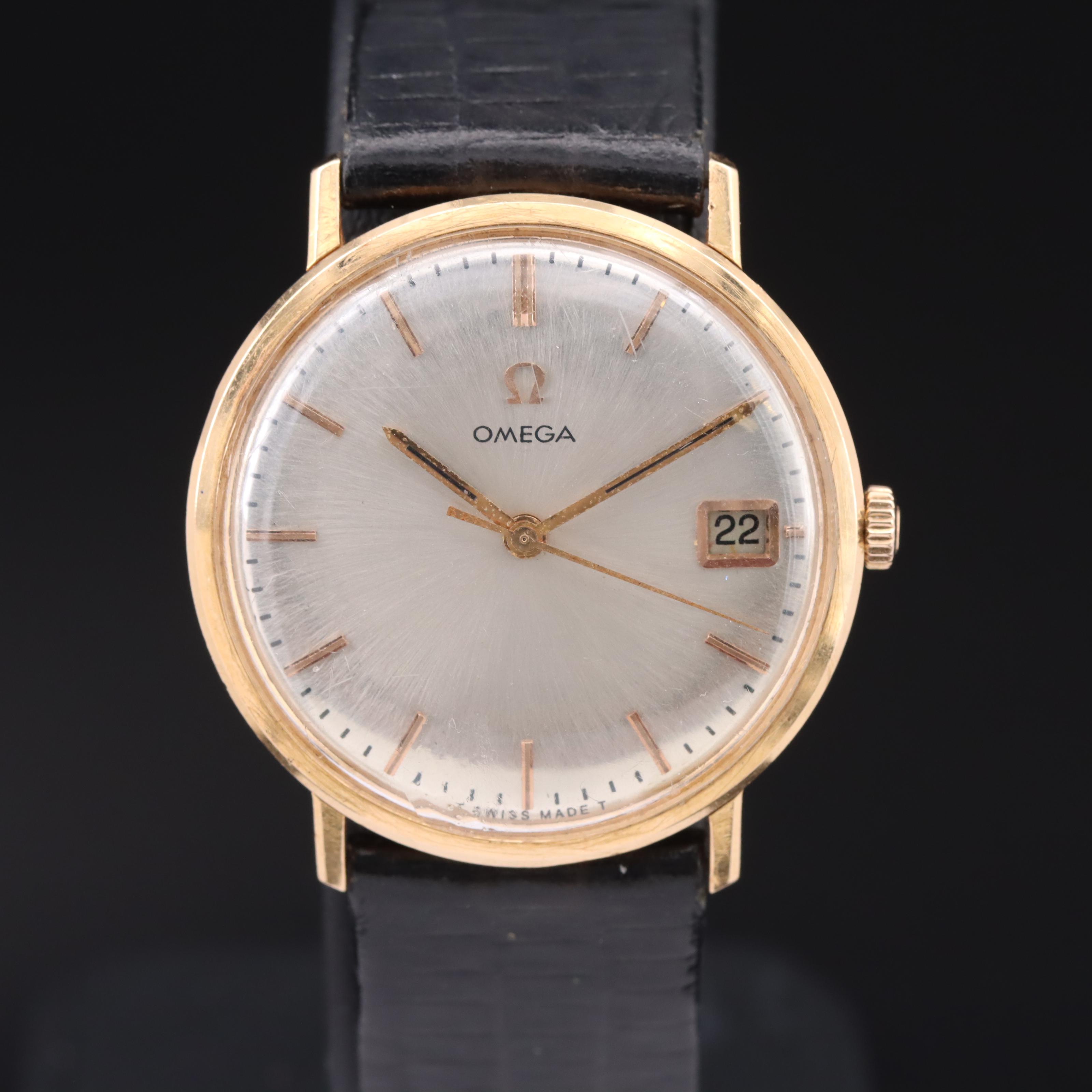 1967 18K Omega Hand-Wind Watch