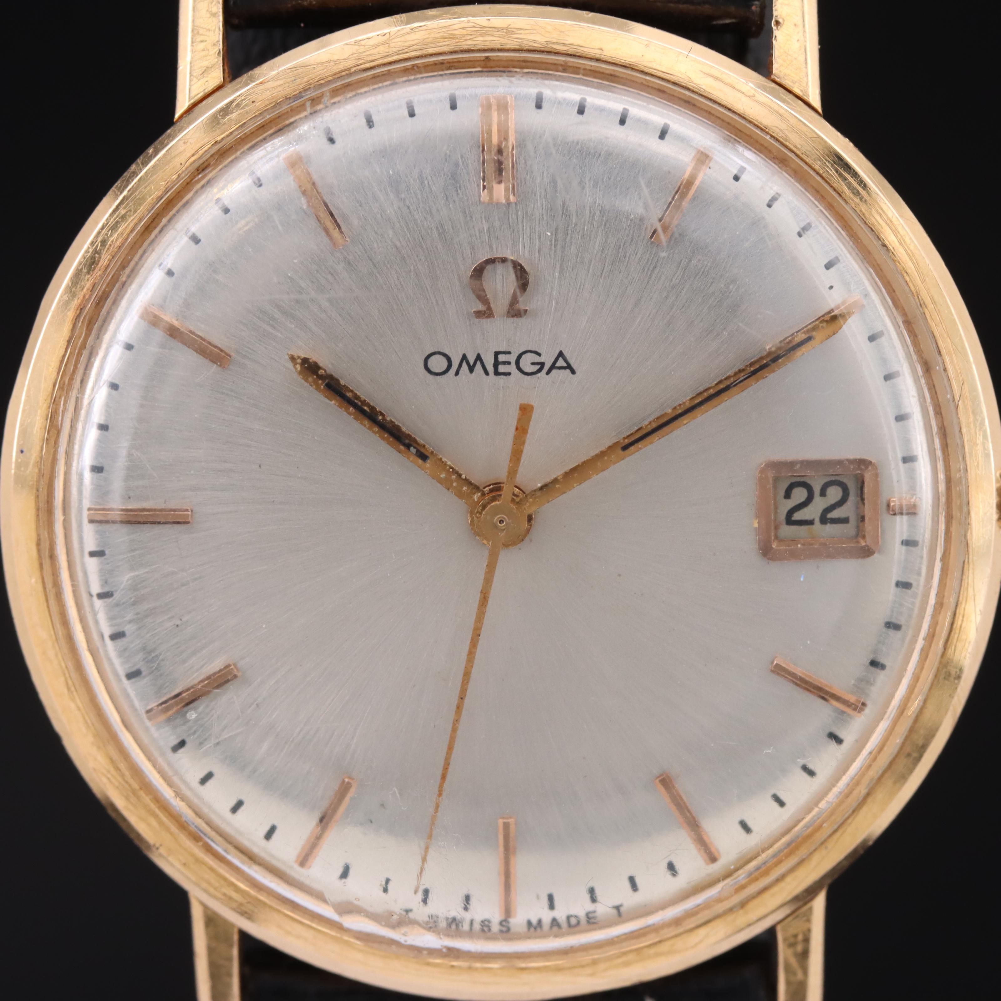 1967 18K Omega Hand-Wind Watch