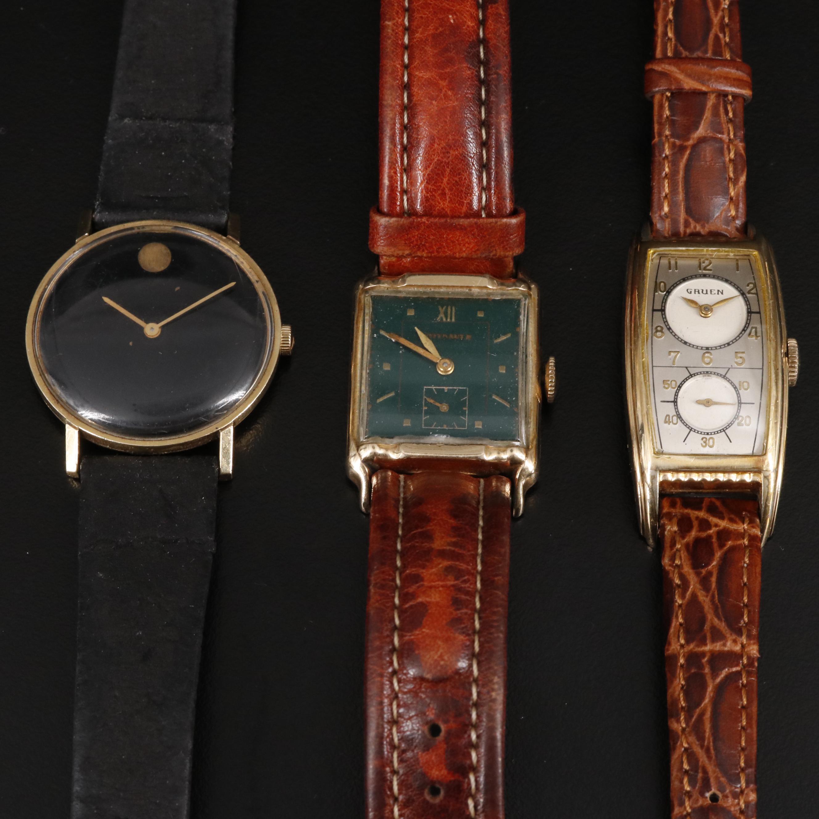 Collection of Watches Featuring Gruen and Wittnauer
