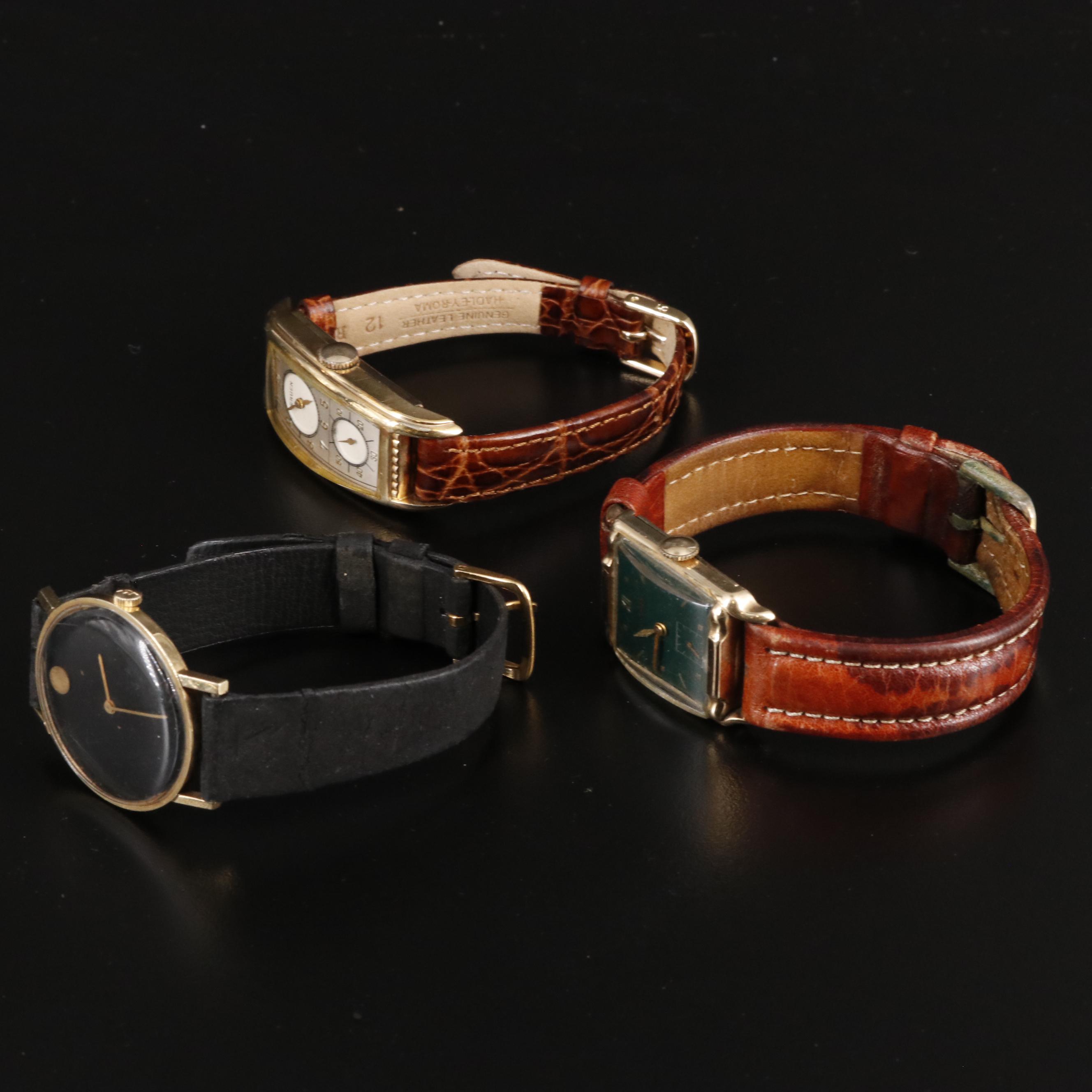Collection of Watches Featuring Gruen and Wittnauer