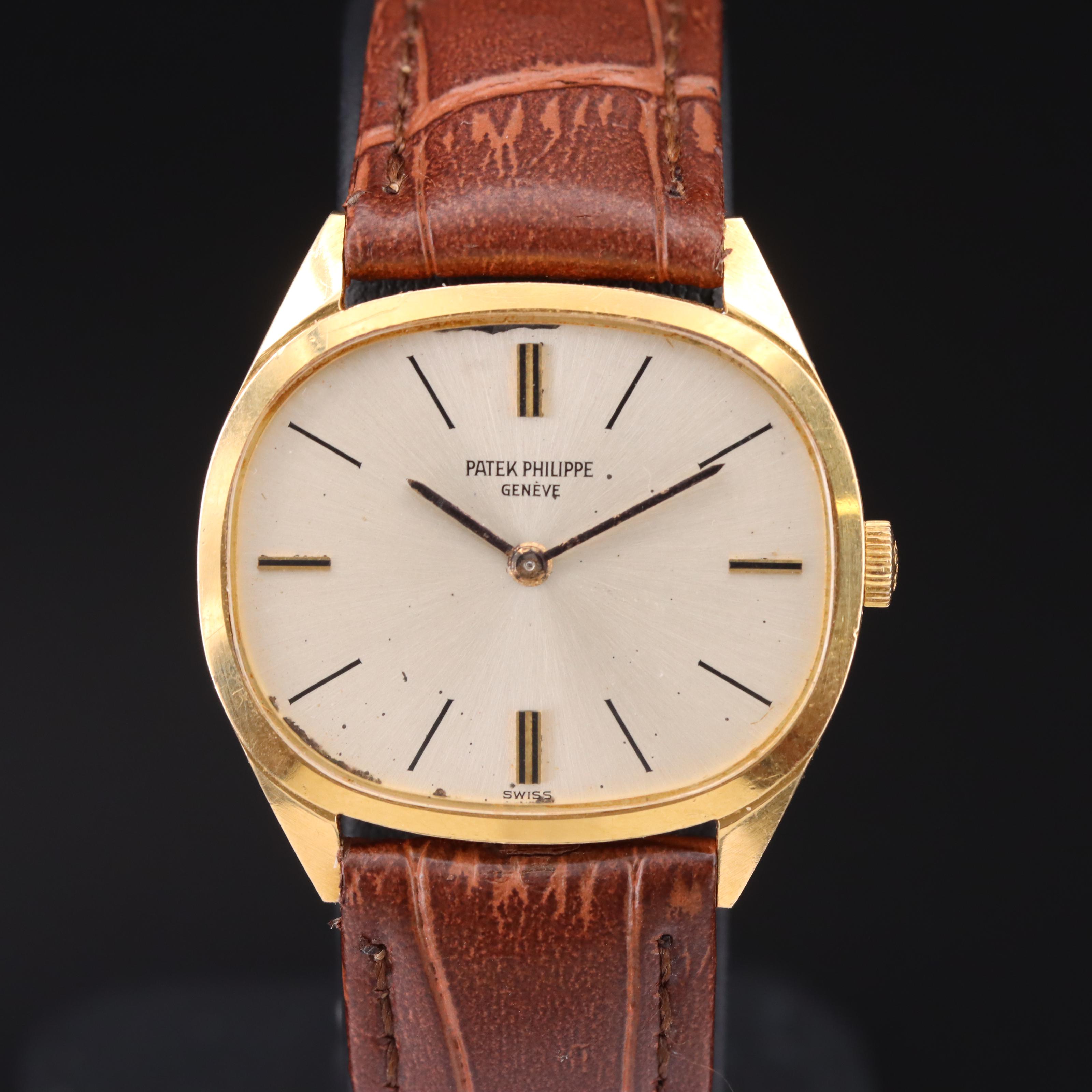 18K Patek Philippe Golden Ellipse Watch