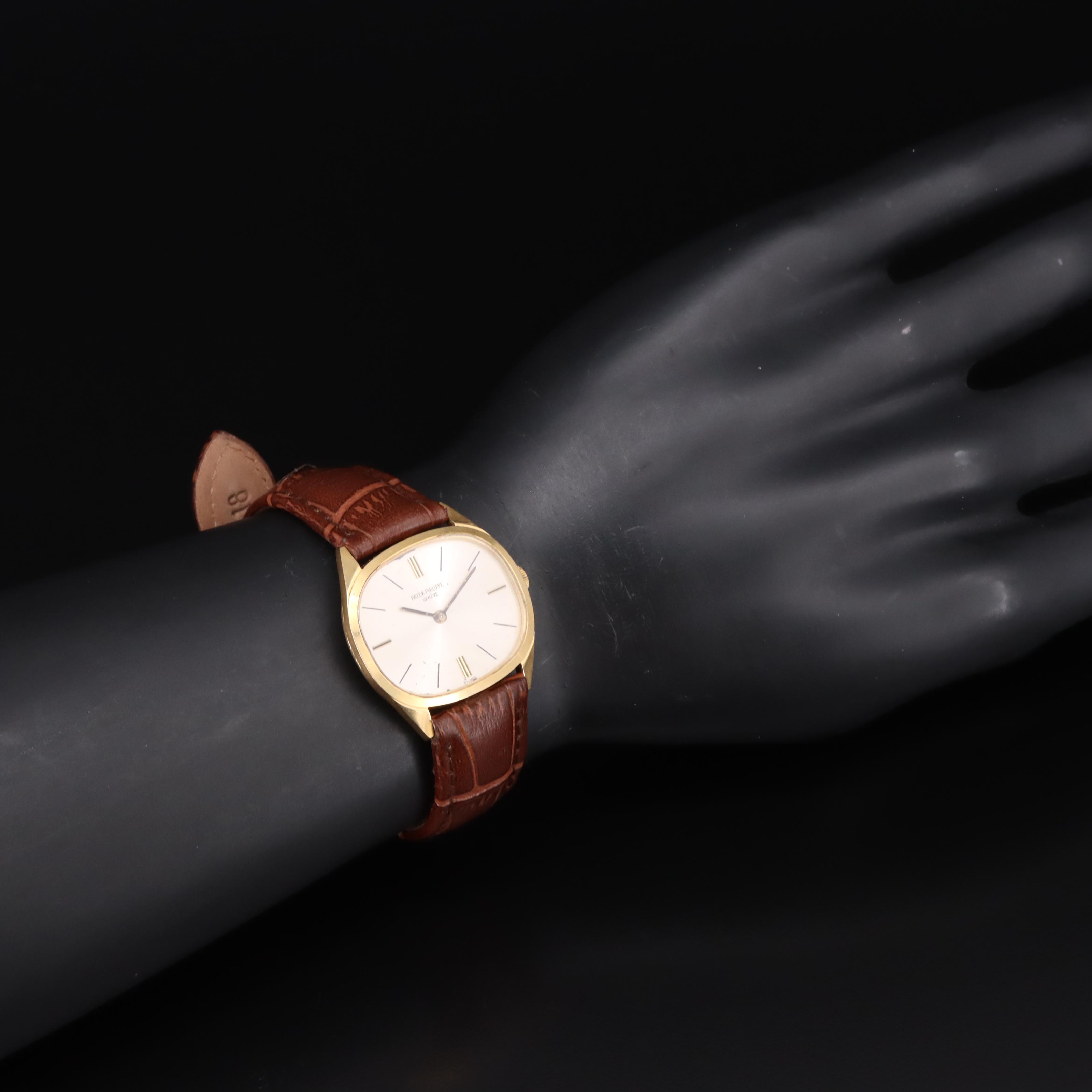 18K Patek Philippe Golden Ellipse Watch