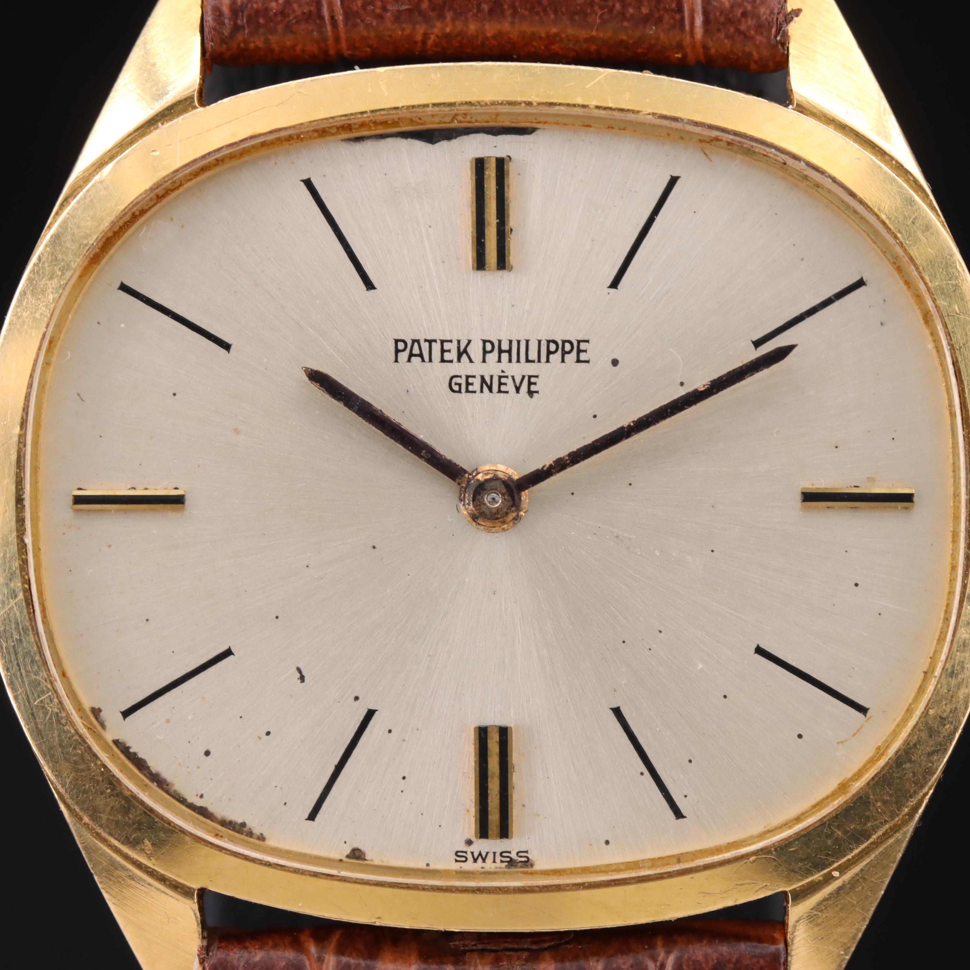 18K Patek Philippe Golden Ellipse Watch