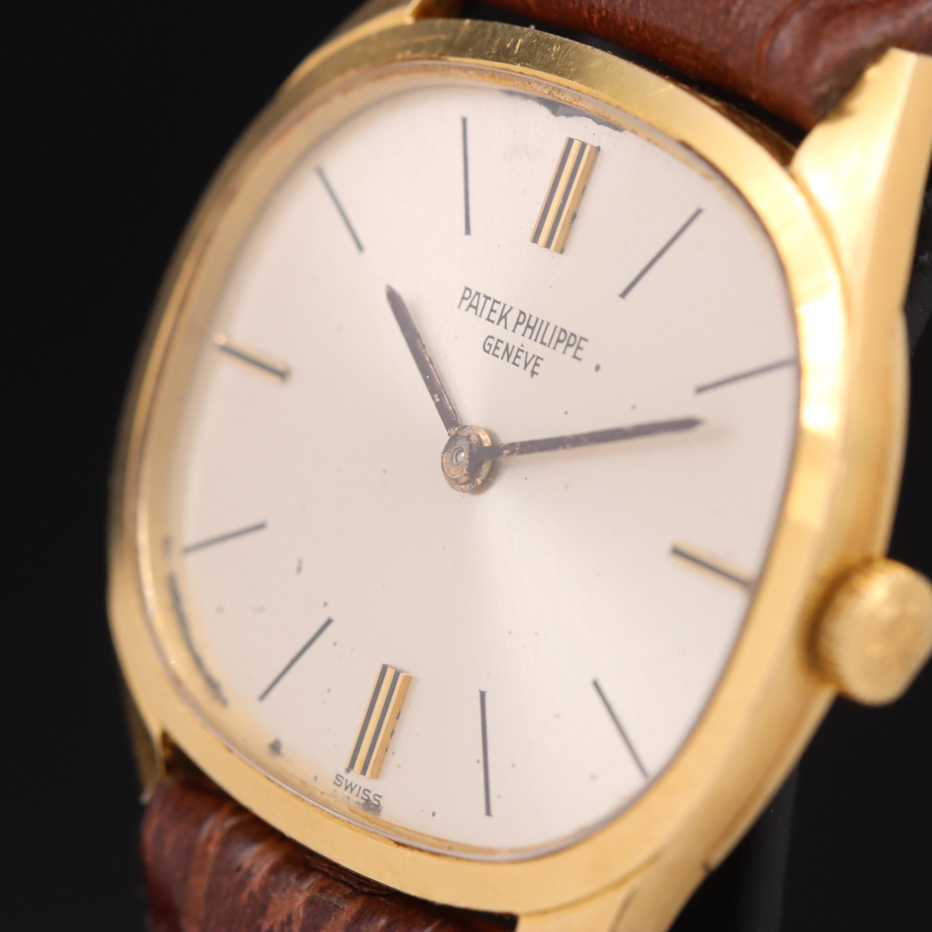 18K Patek Philippe Golden Ellipse Watch