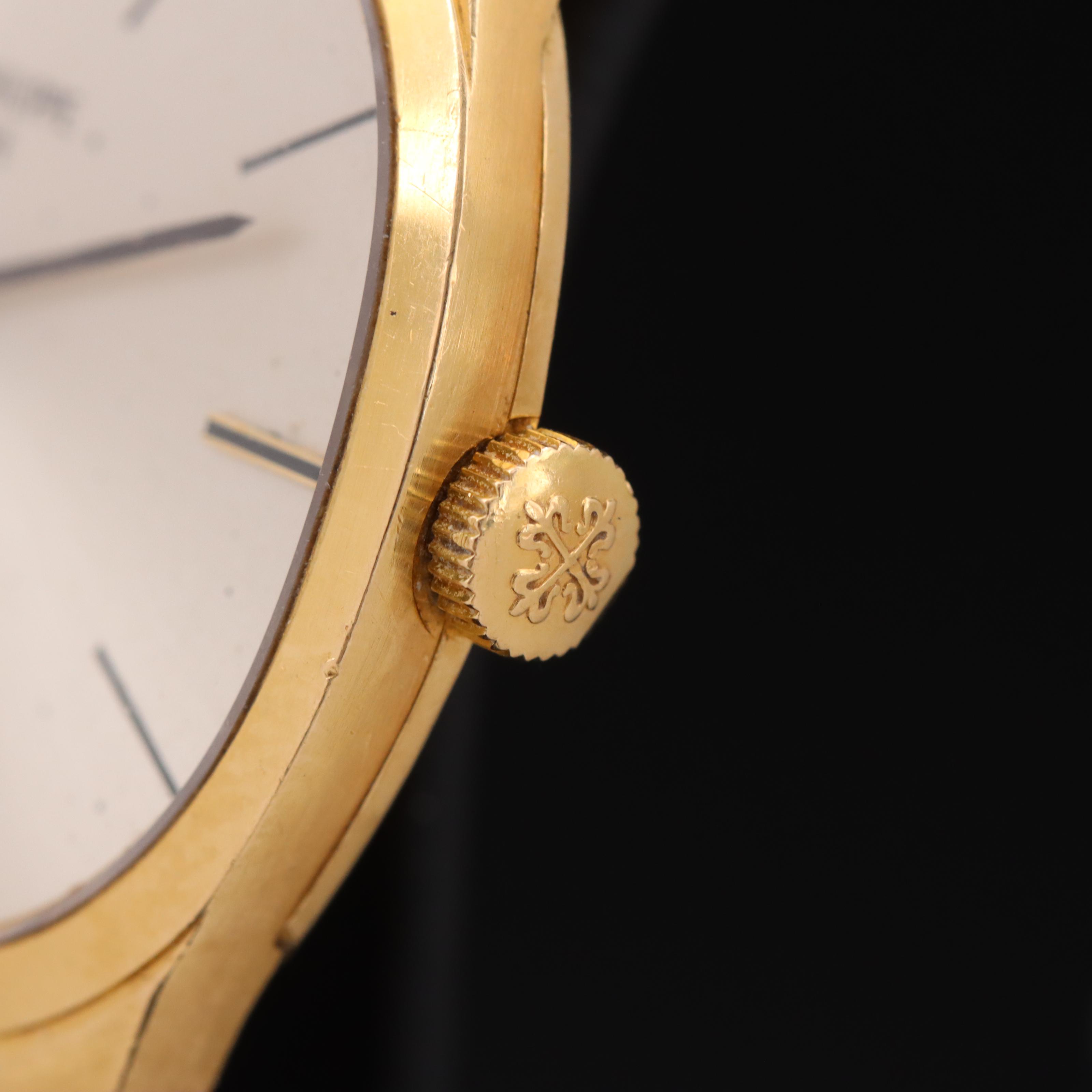 18K Patek Philippe Golden Ellipse Watch