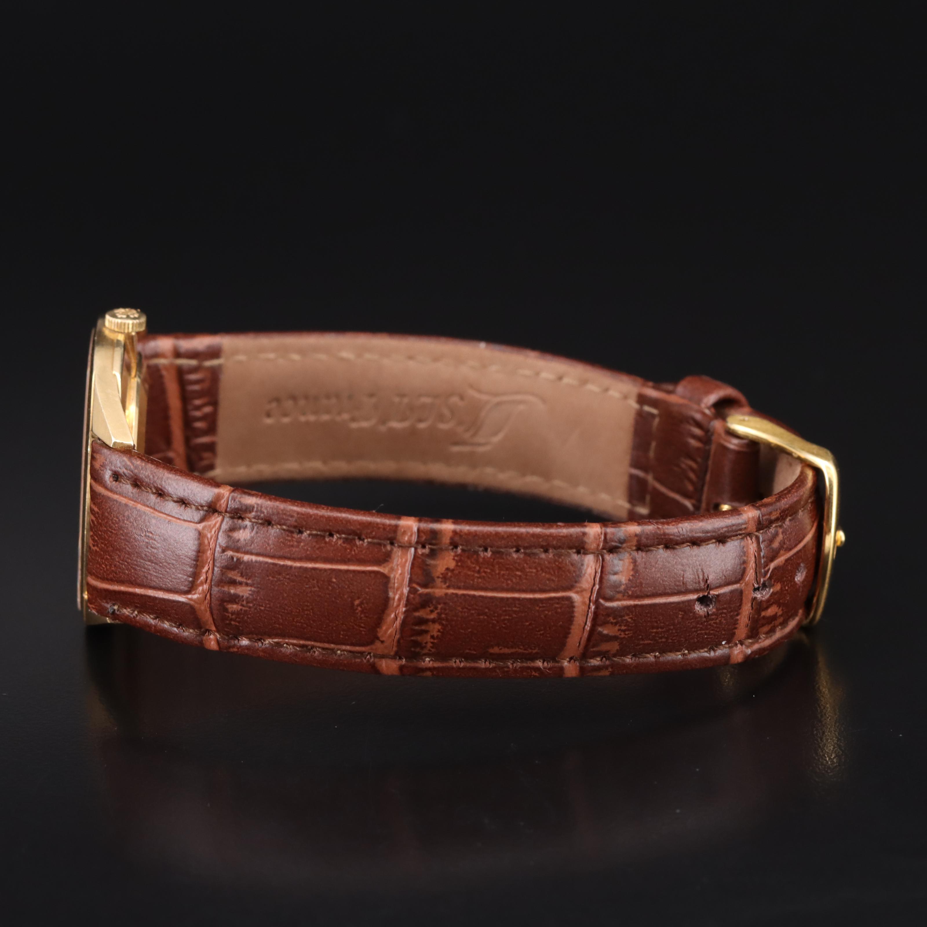 18K Patek Philippe Golden Ellipse Watch