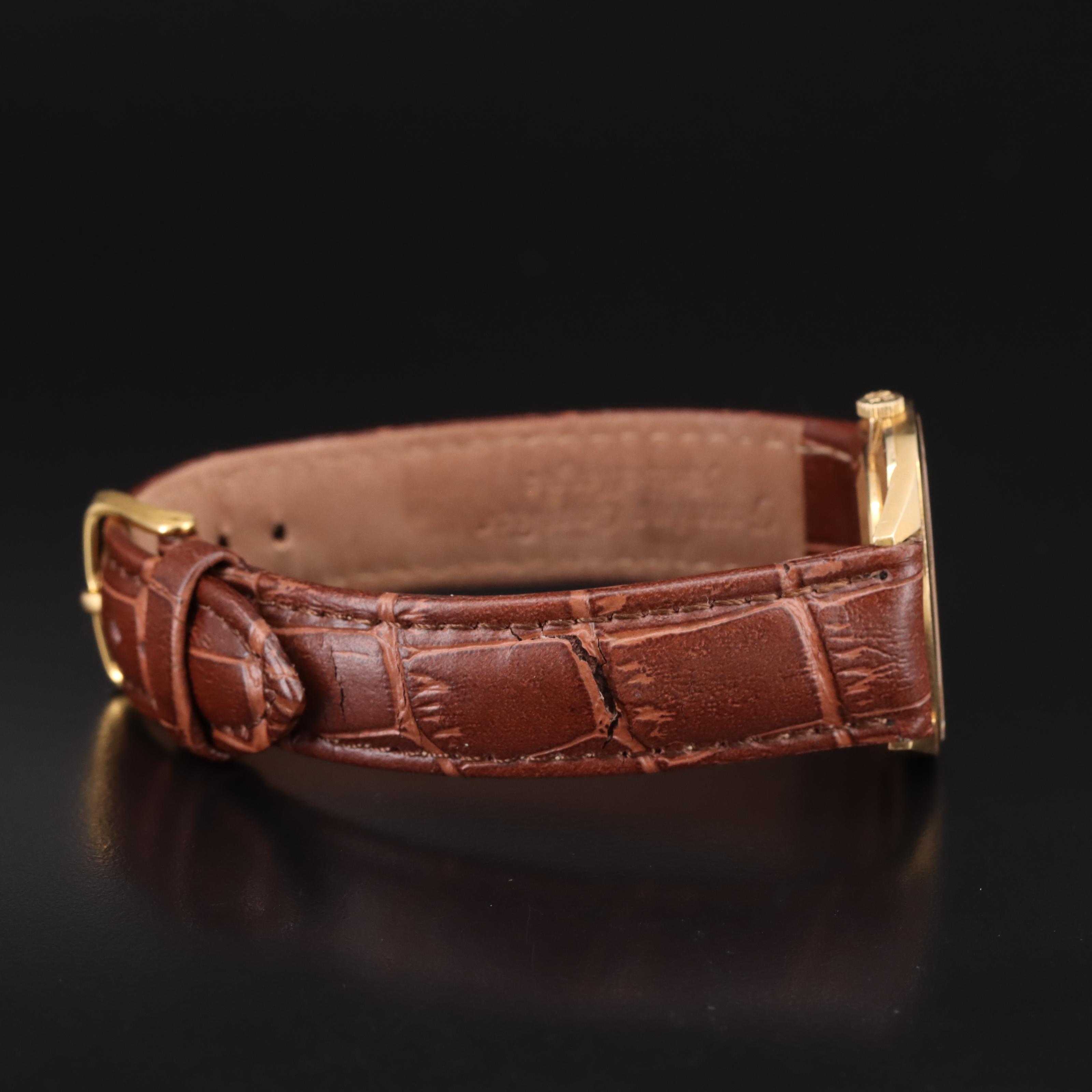 18K Patek Philippe Golden Ellipse Watch