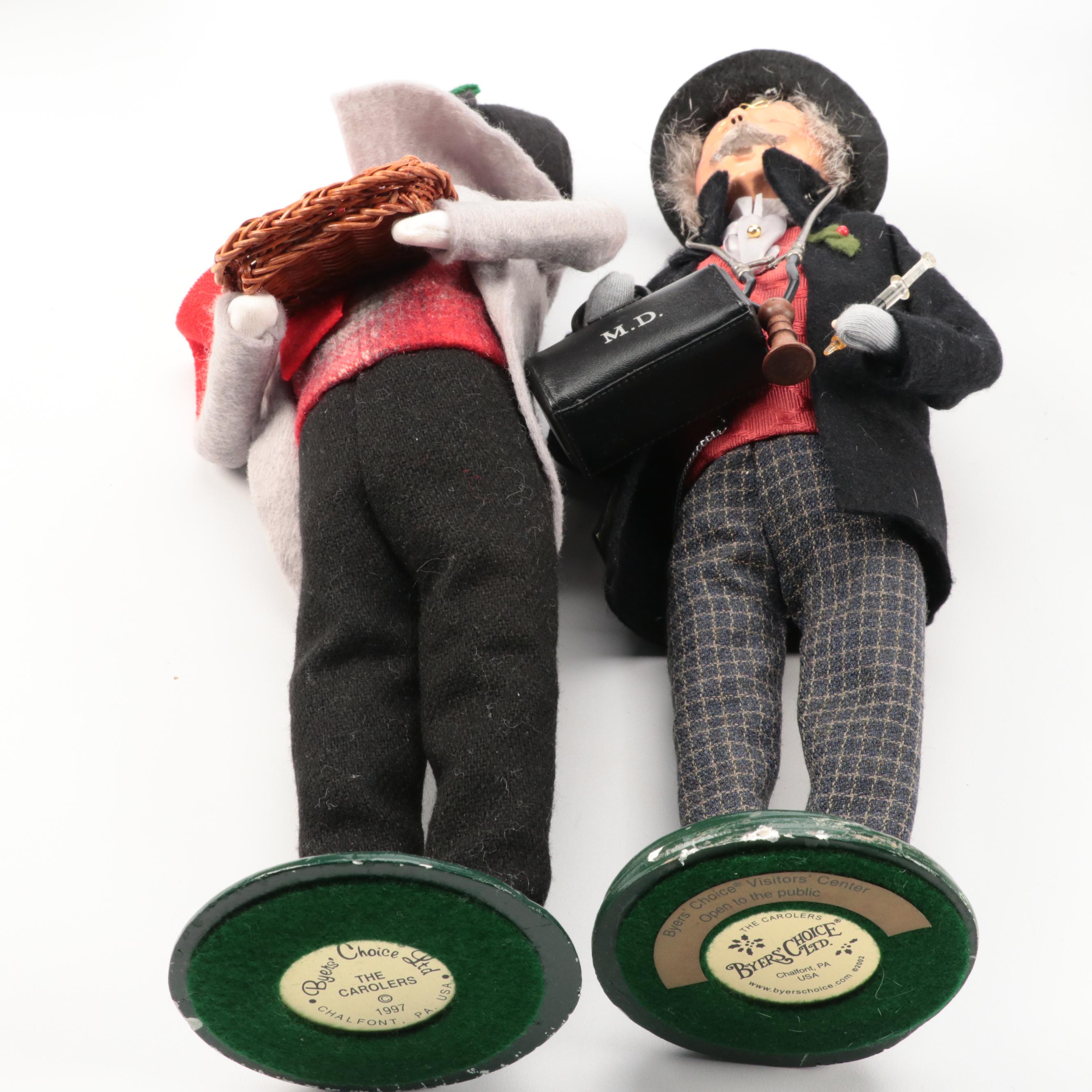 Byers' Choice The Carolers Figures, Late 20th Century
