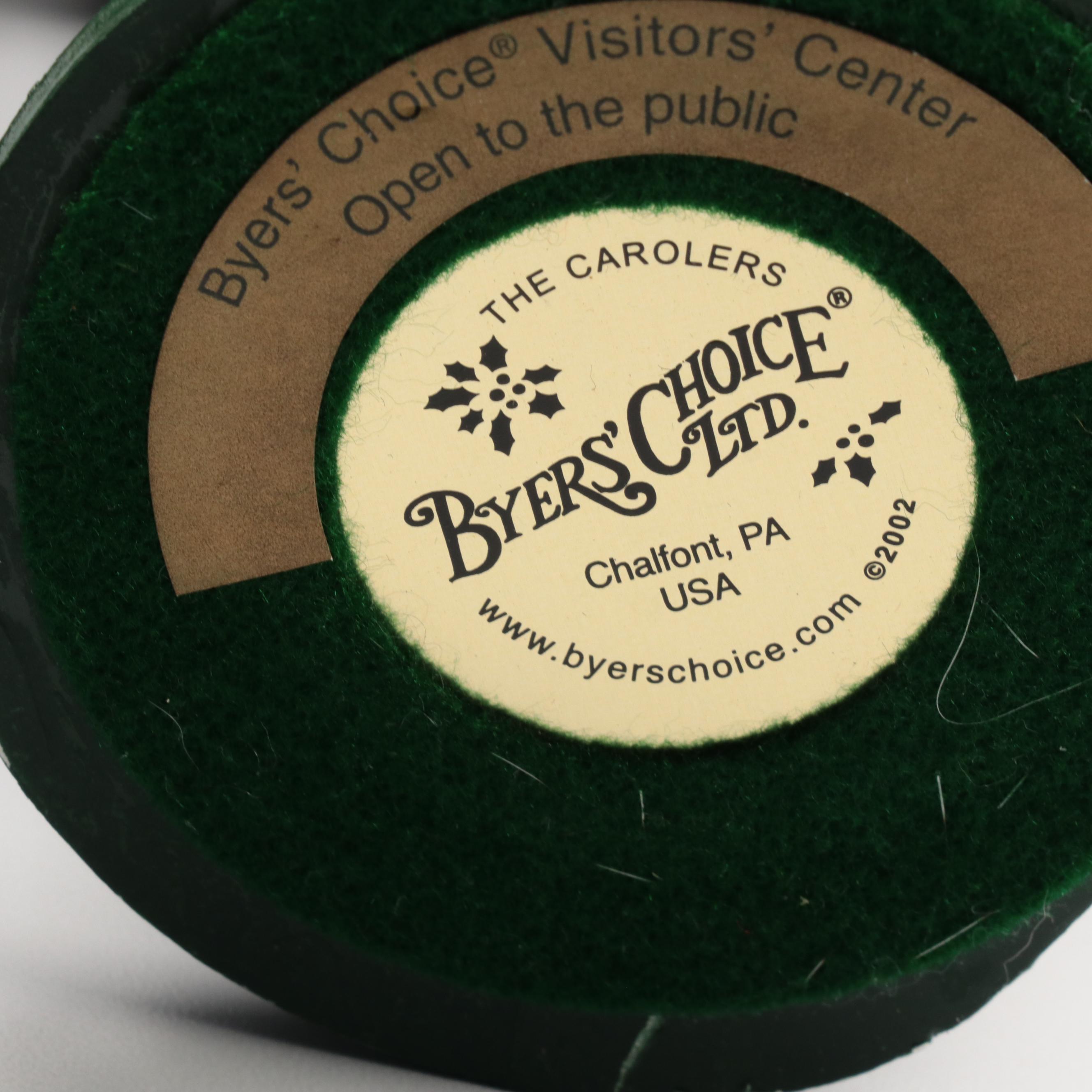 Byers' Choice The Carolers Figures, Late 20th Century