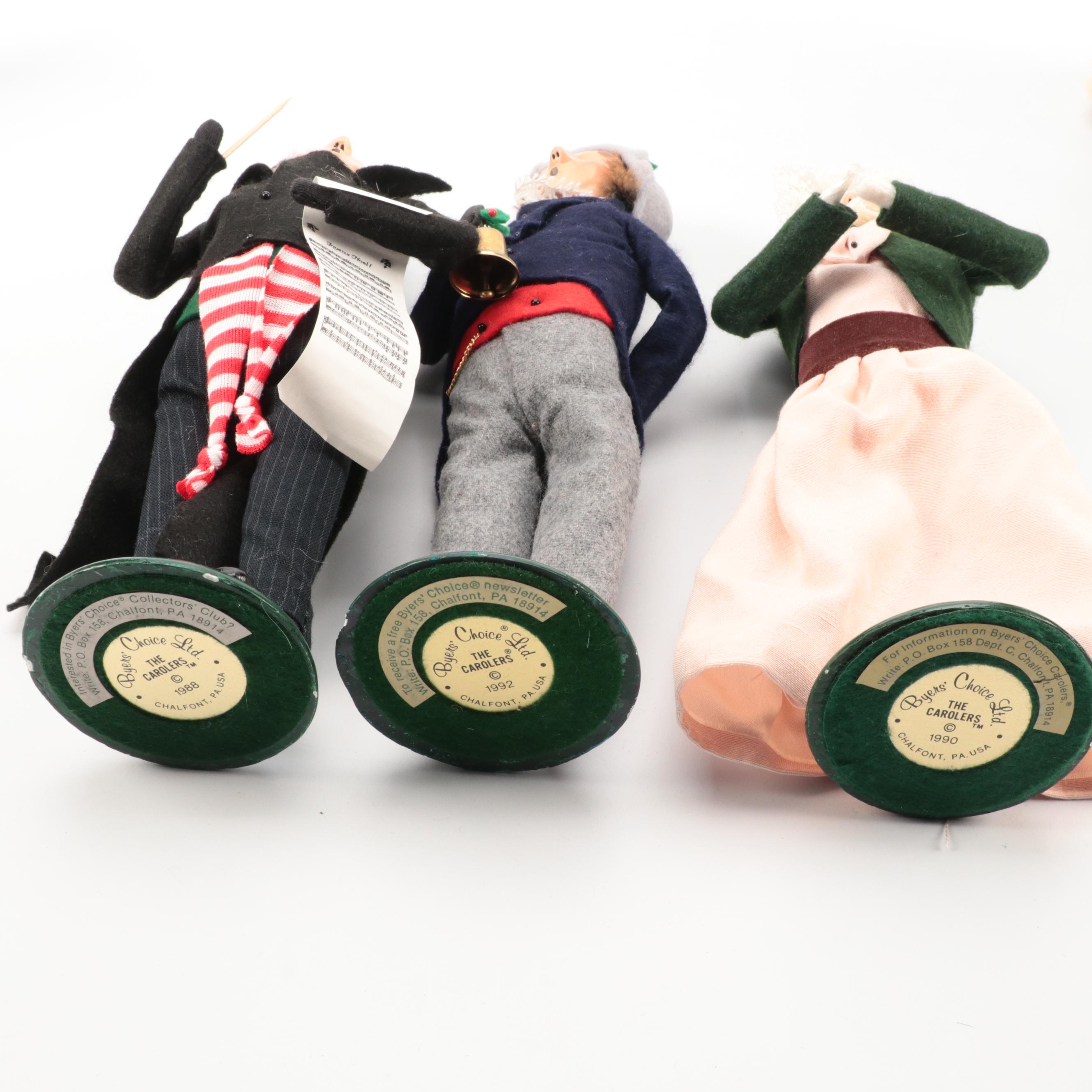 Byers' Choice The Carolers Figures, Late 20th Century