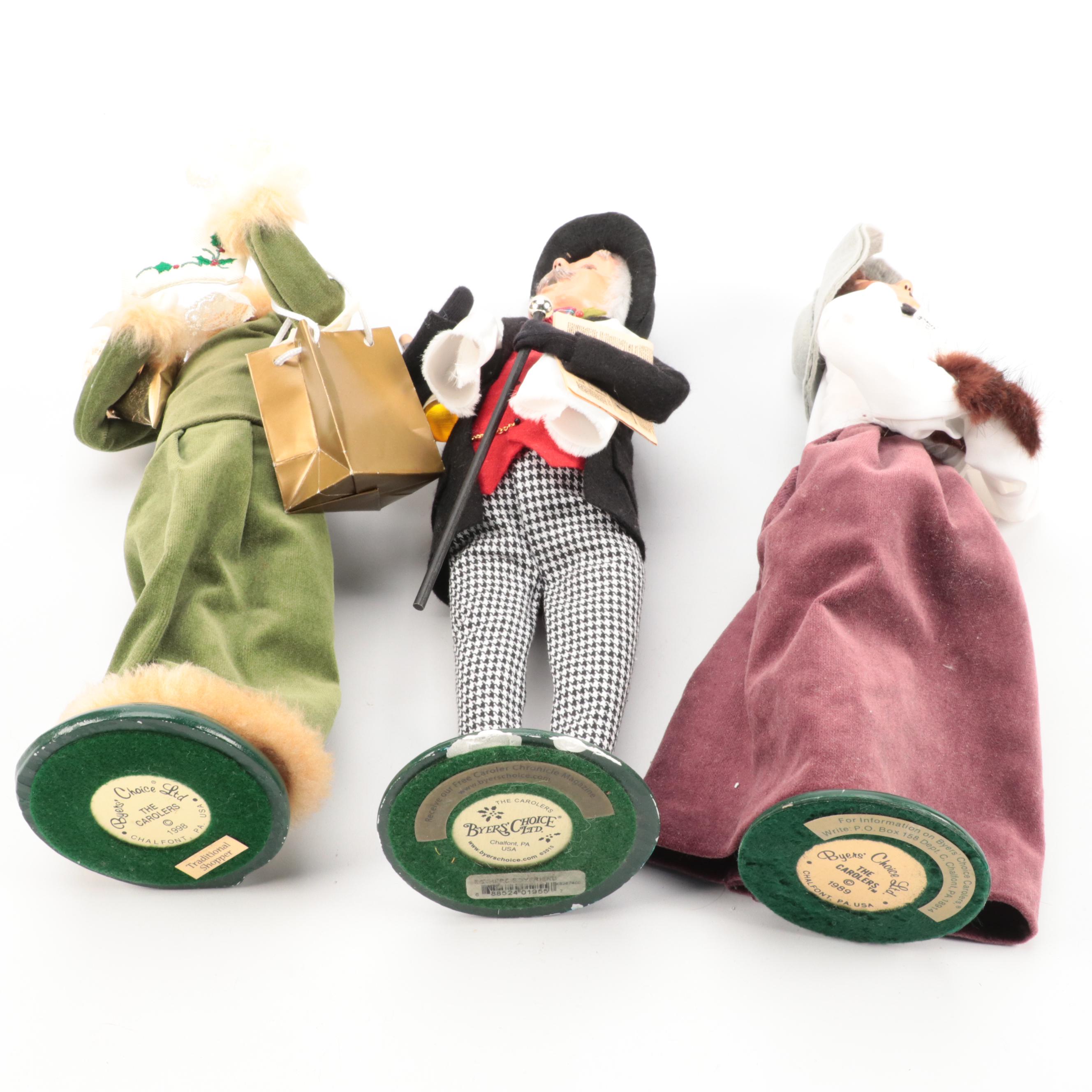 Byers' Choice The Carolers Figures, Late 20th Century