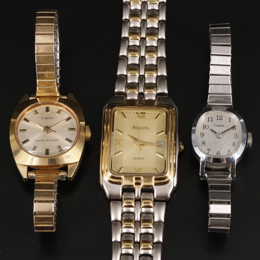 Timex and Avalon Wristwatch Collection