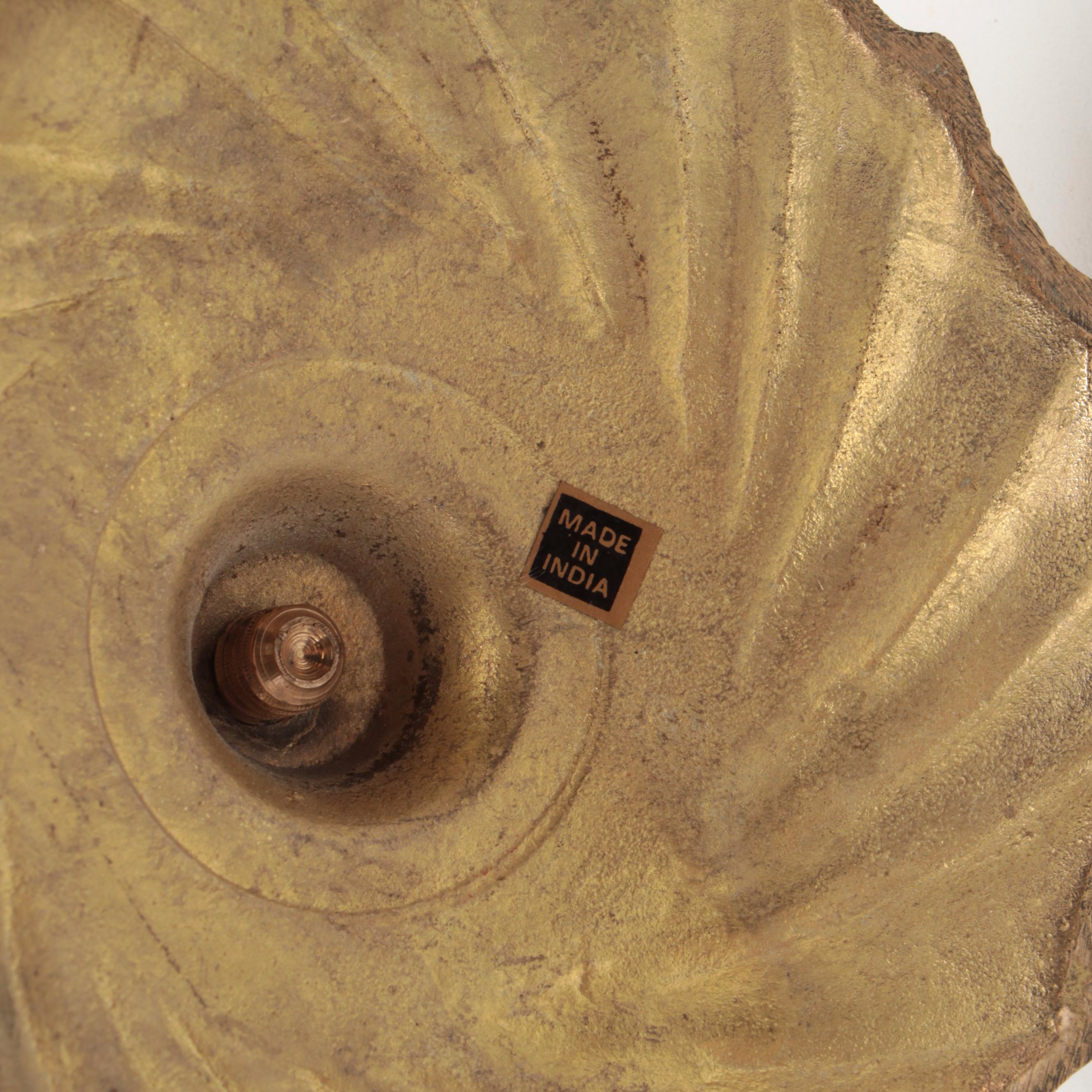 Brass and Brass Plated Candle Holders, Plate Stands, Bells and More Home Décor