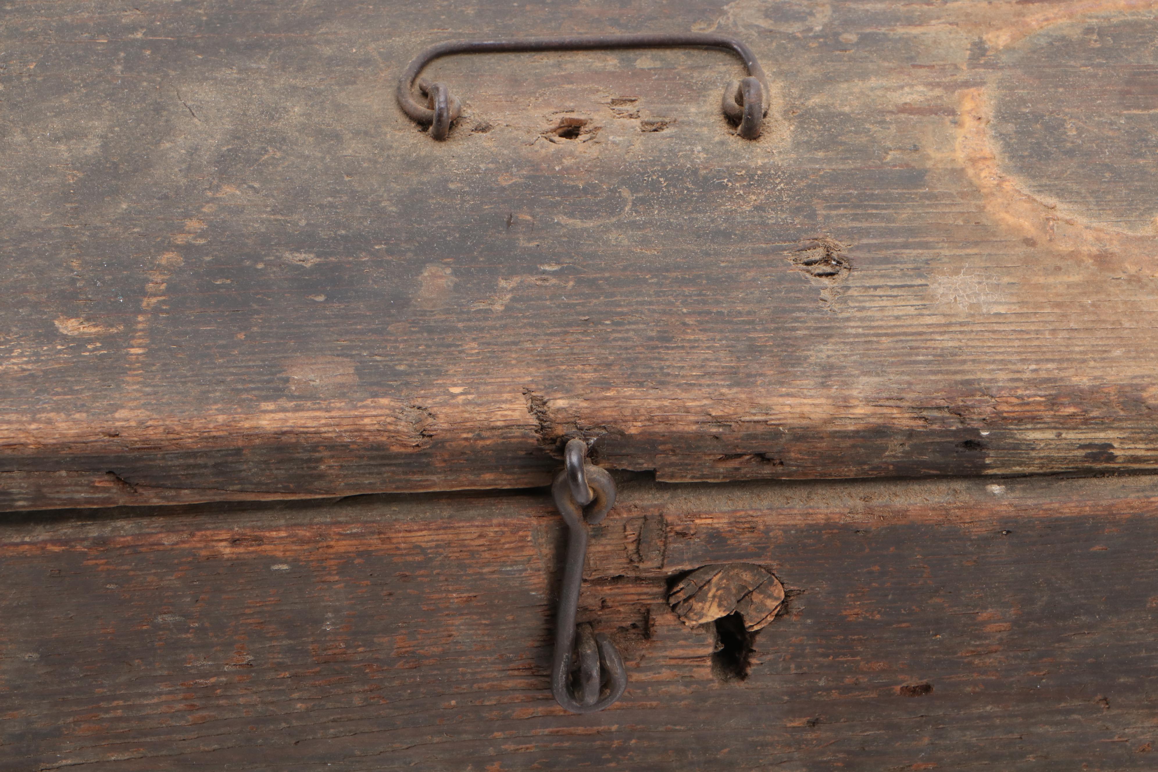 Shankin Mfg "Storm King" Smudge Pot with Wood Boxes, Metal Bar Tools and Others