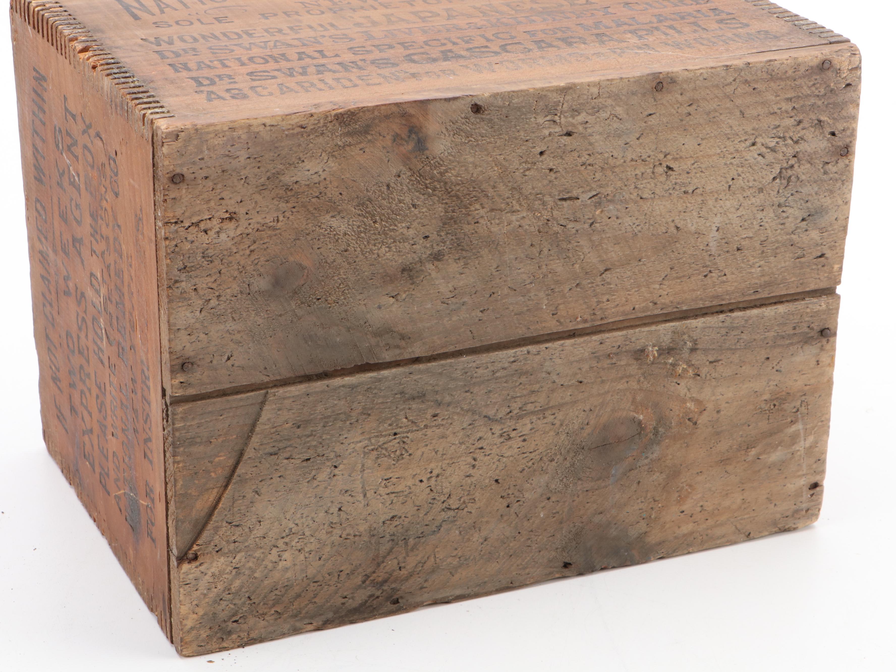 Shankin Mfg "Storm King" Smudge Pot with Wood Boxes, Metal Bar Tools and Others