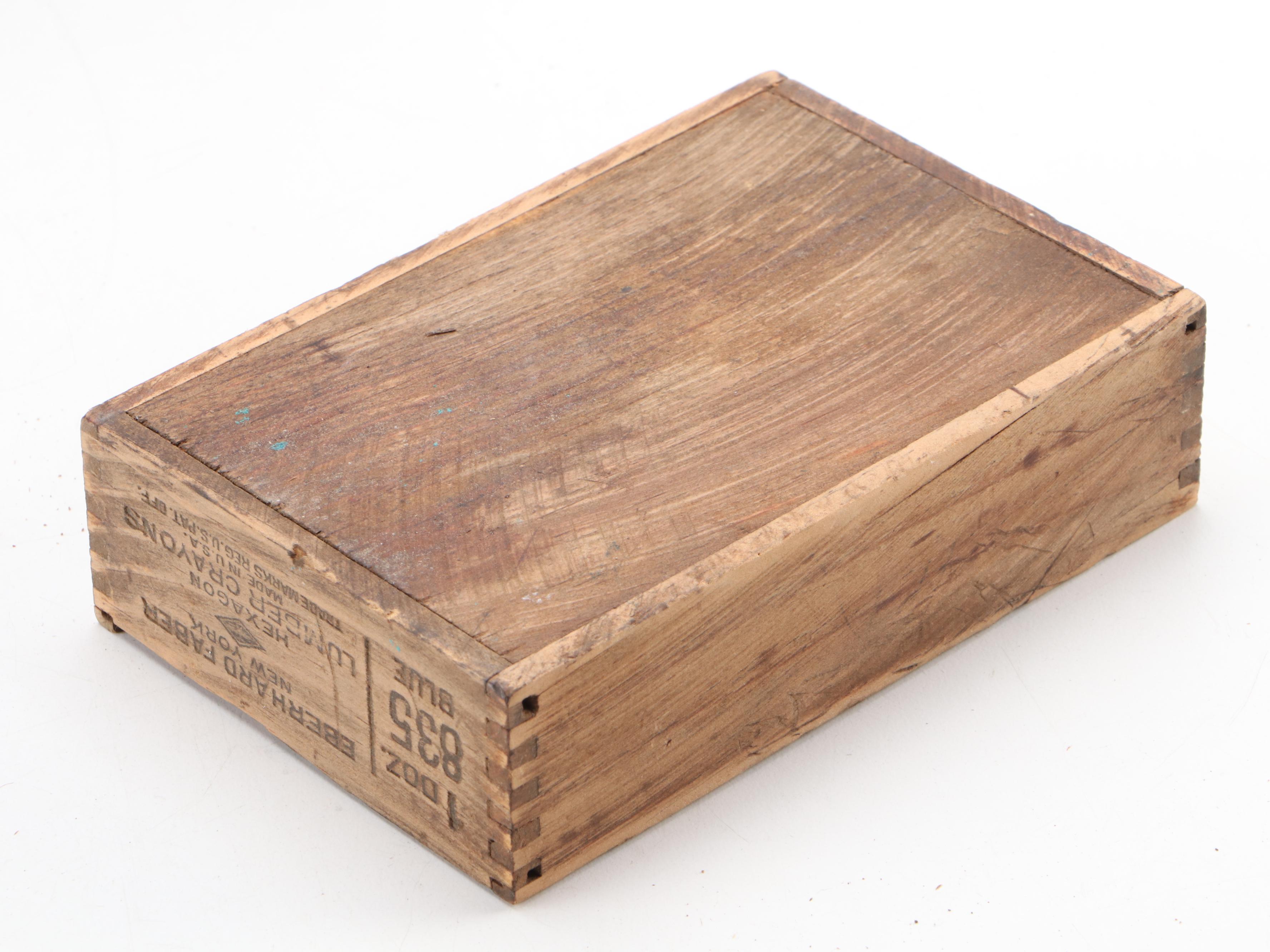 Shankin Mfg "Storm King" Smudge Pot with Wood Boxes, Metal Bar Tools and Others