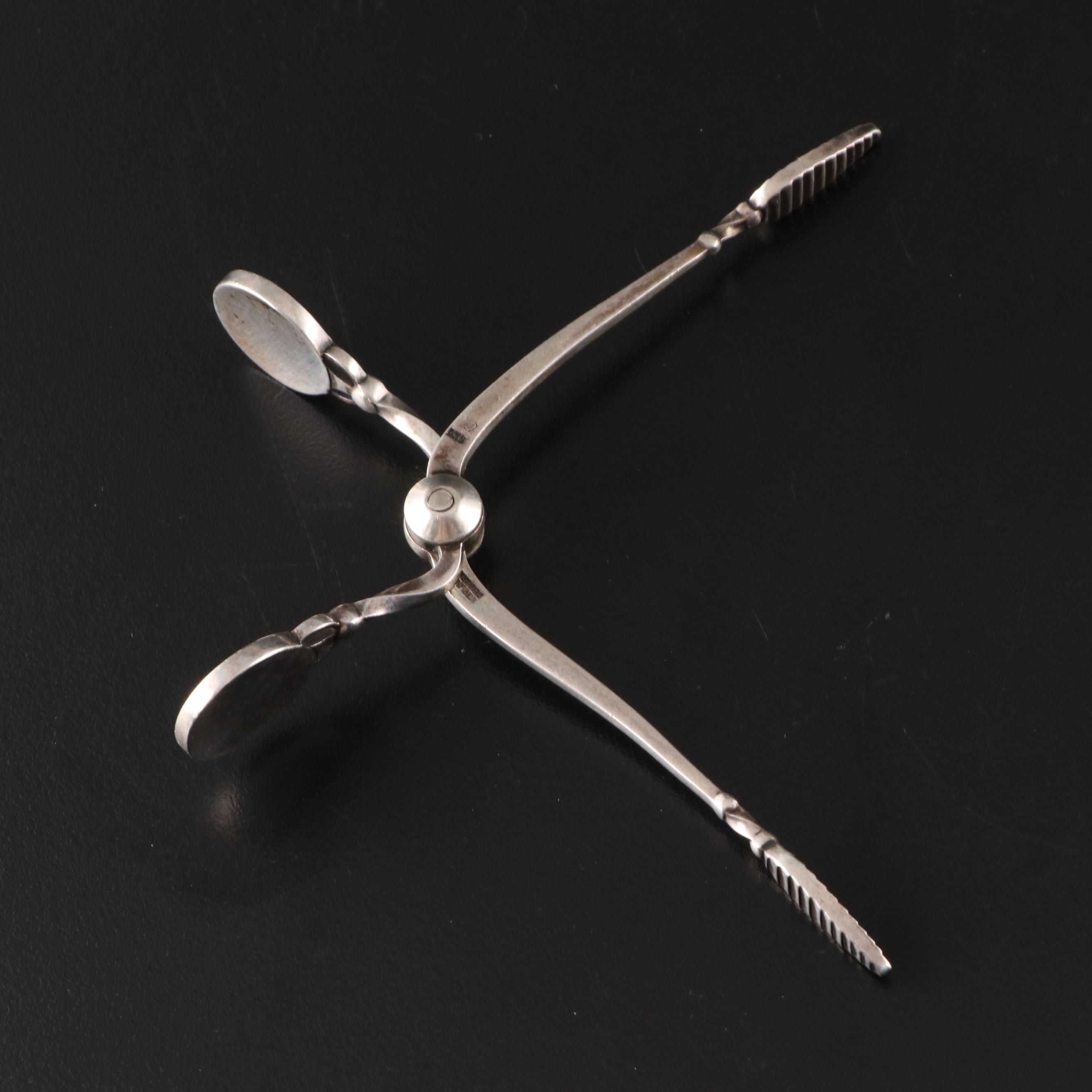 Georg Jensen Danish Modern Sterling Silver Tongs