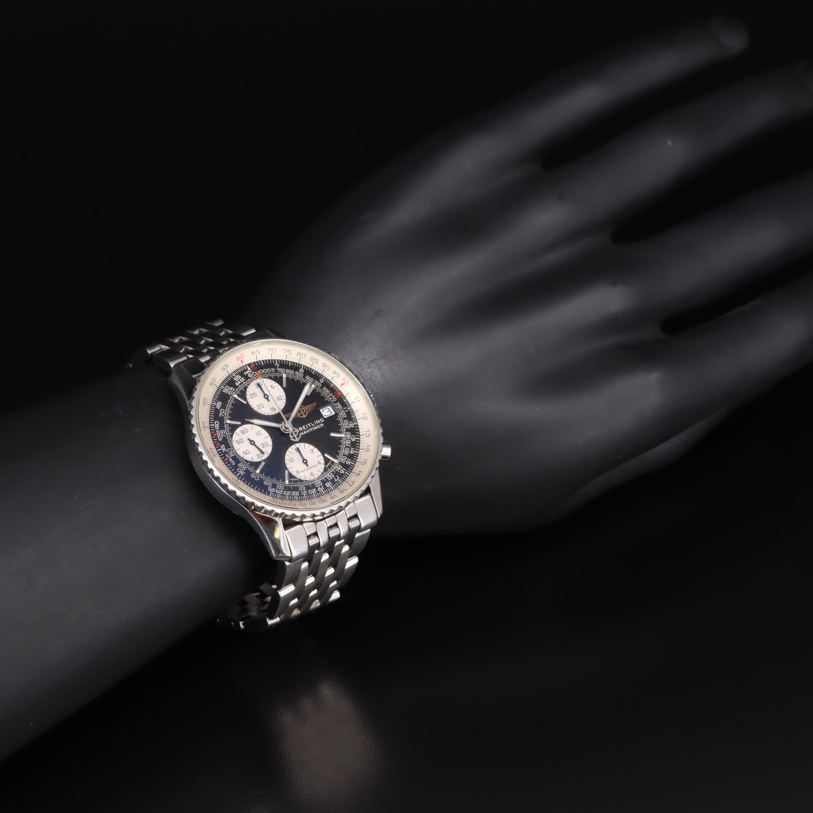 Breitling "Old Navitimer" Chronograph Watch