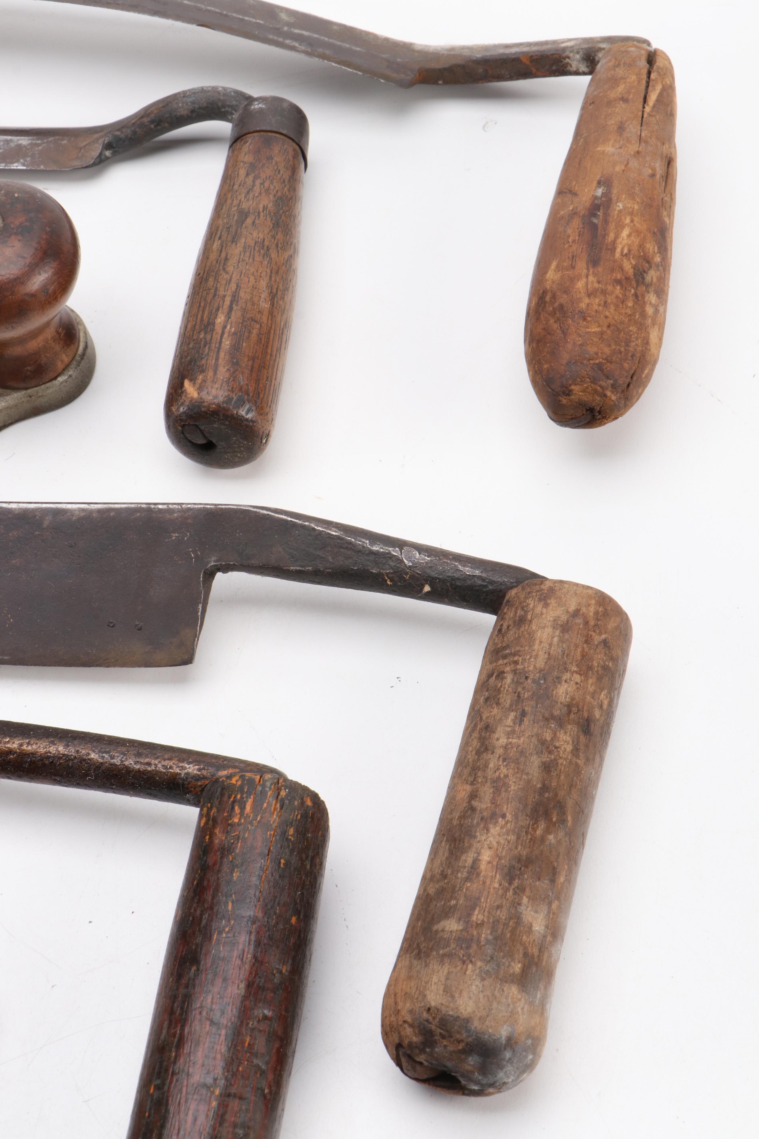 Stanley Router Plane With Cooper's Draw Knives
