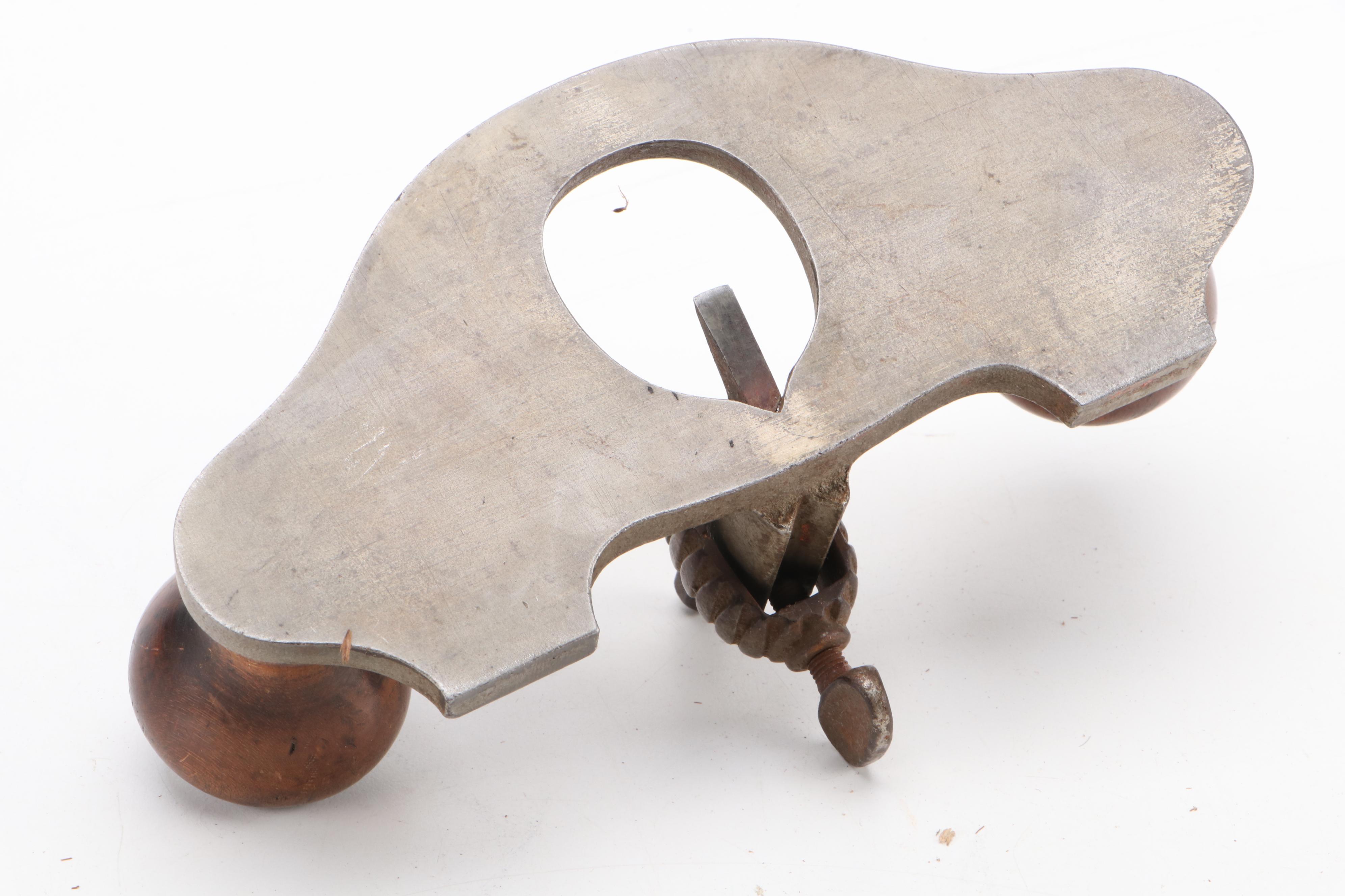 Stanley Router Plane With Cooper's Draw Knives