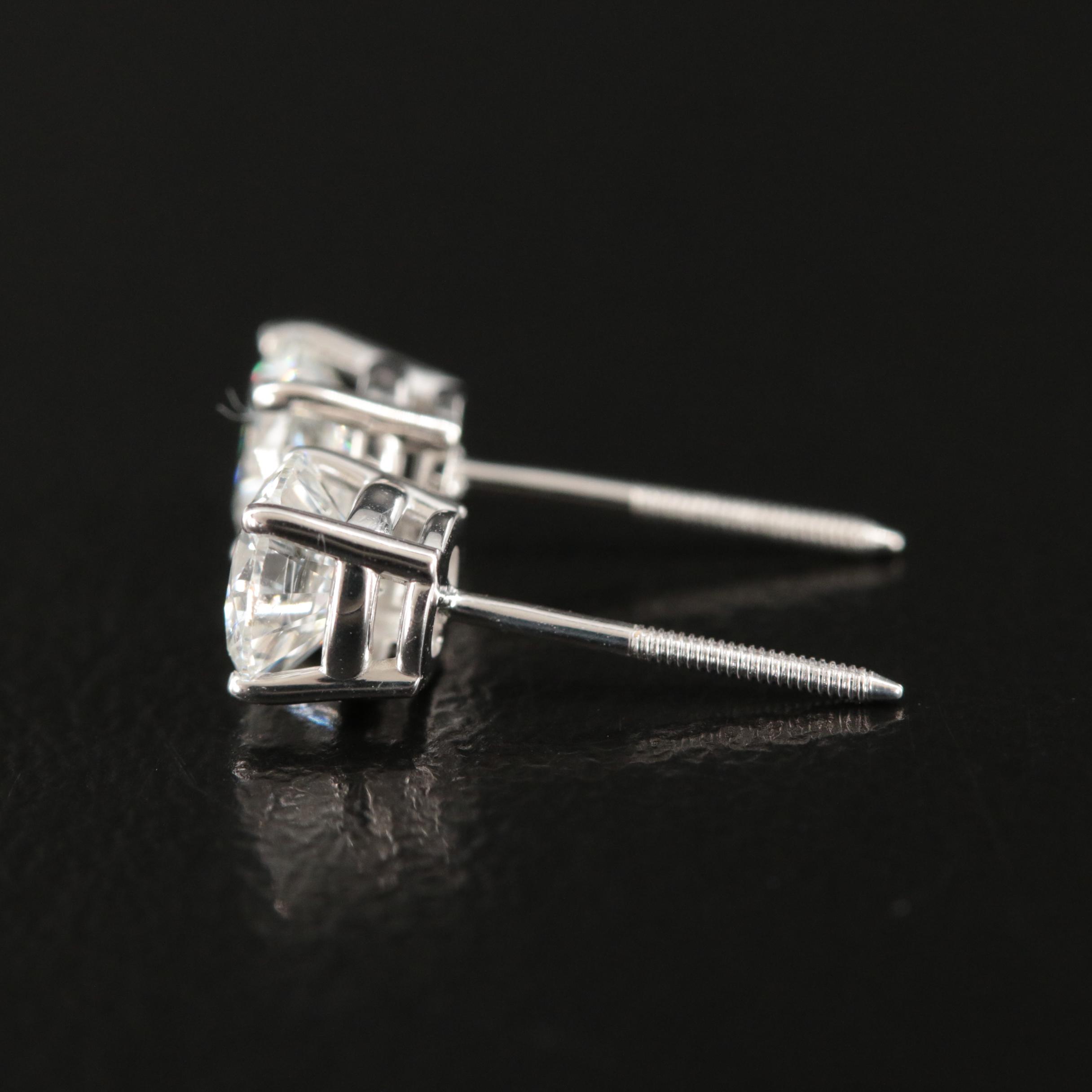 14K 0.90 CTW Lab Grown Diamond Stud Earrings