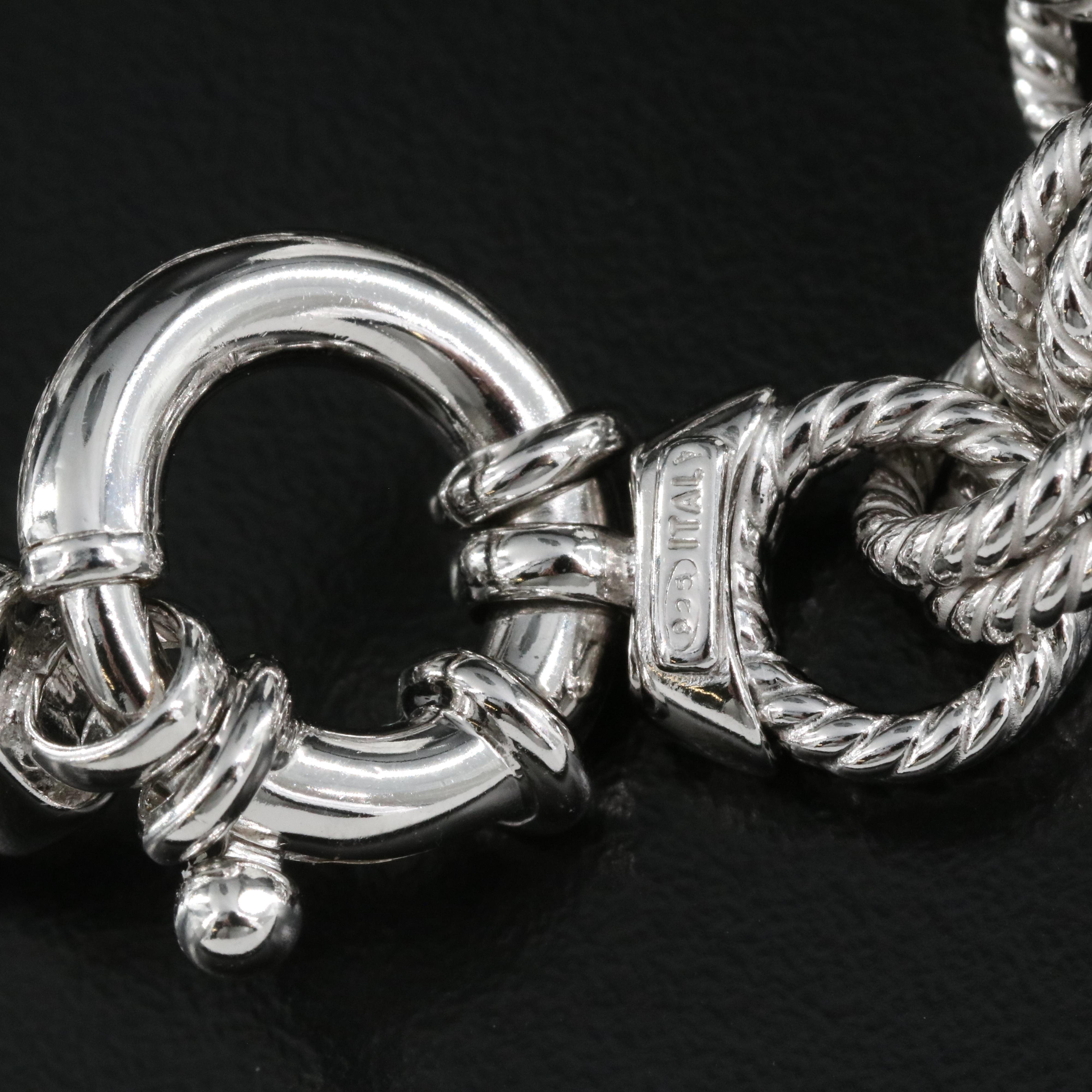 Italian Milor Sterling Bracelet