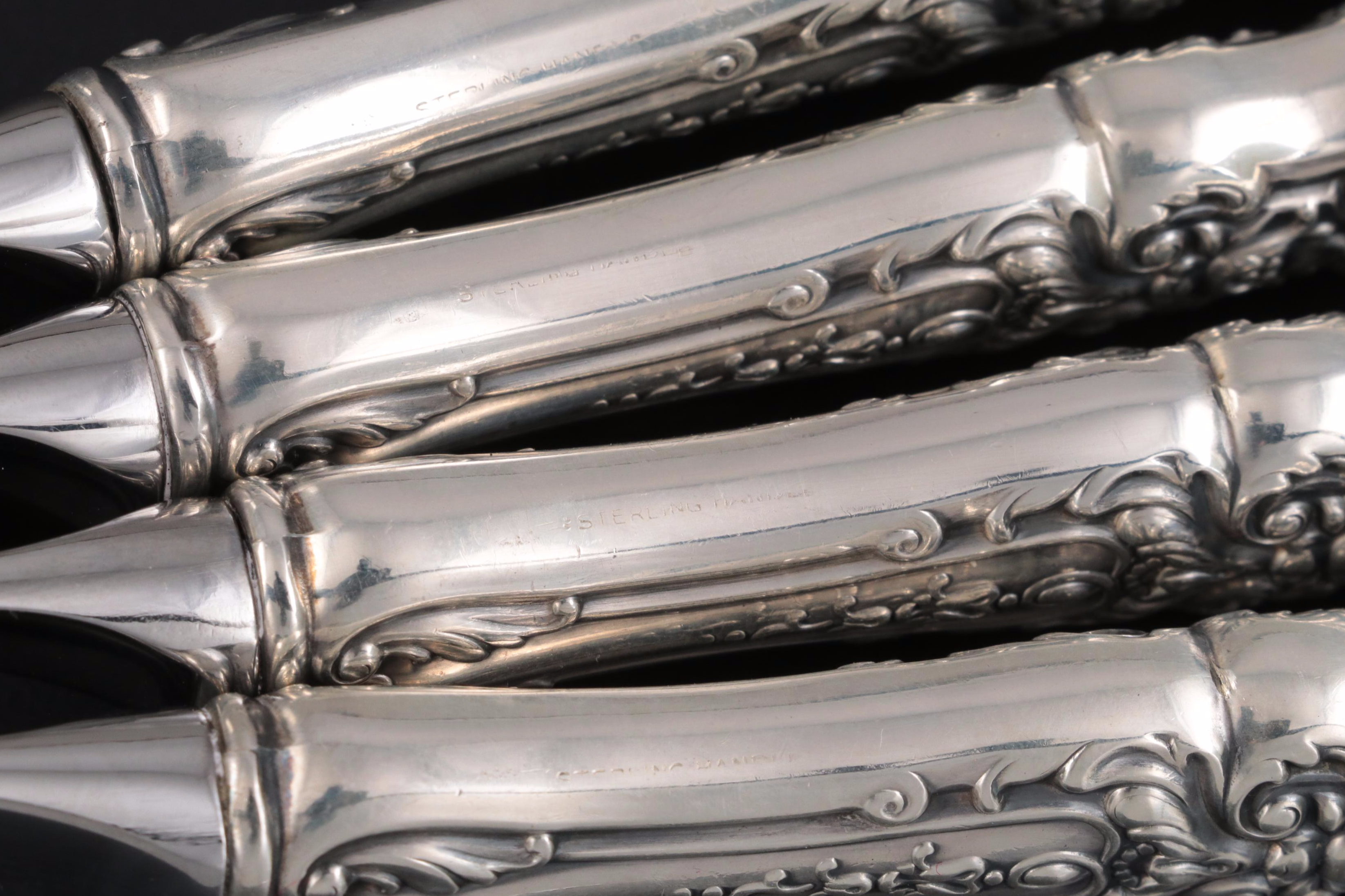 Alvin "Prince Eugene" Sterling Silver Flatware and Serving Utensils, 1950–1991