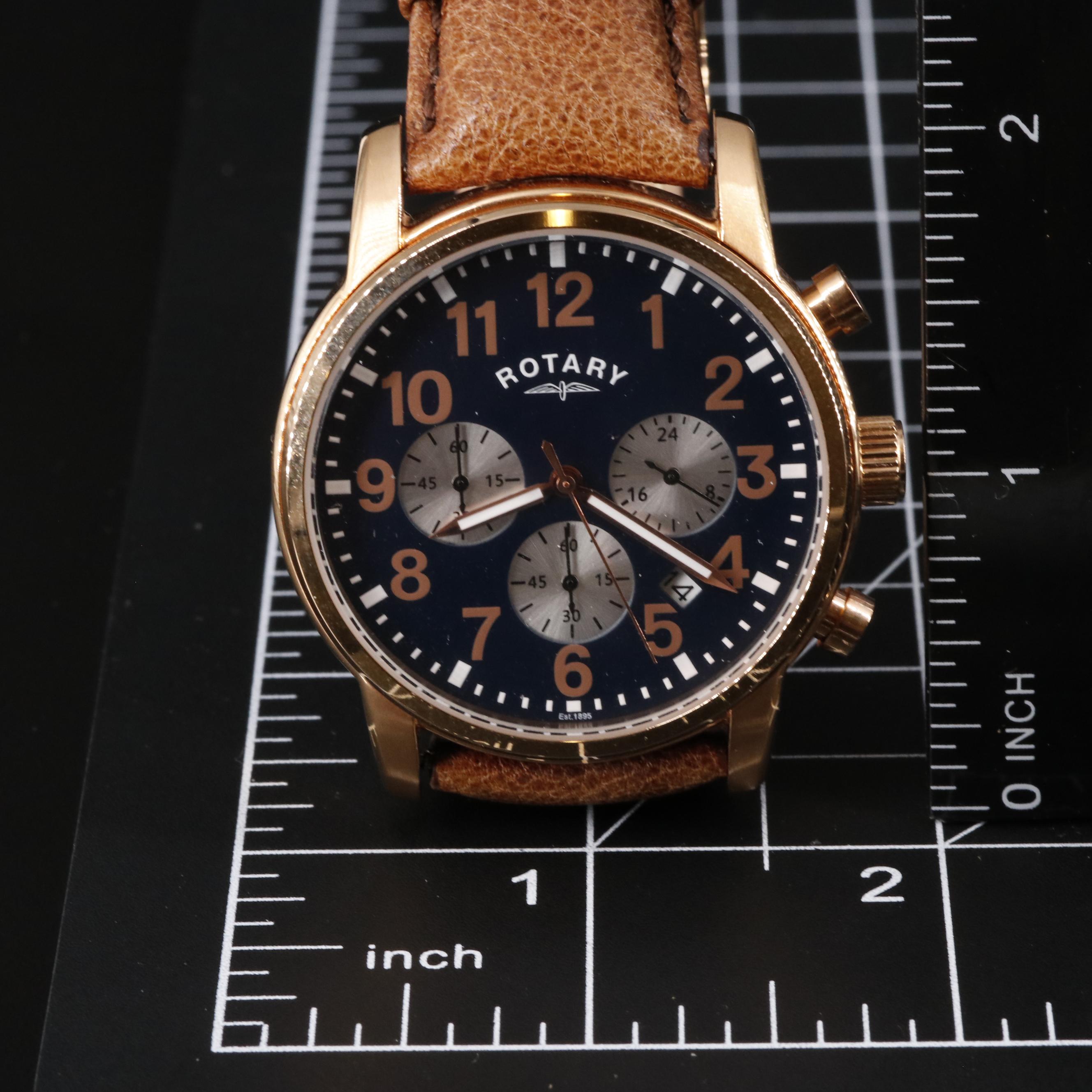 Rotary Stainless Steel Watch