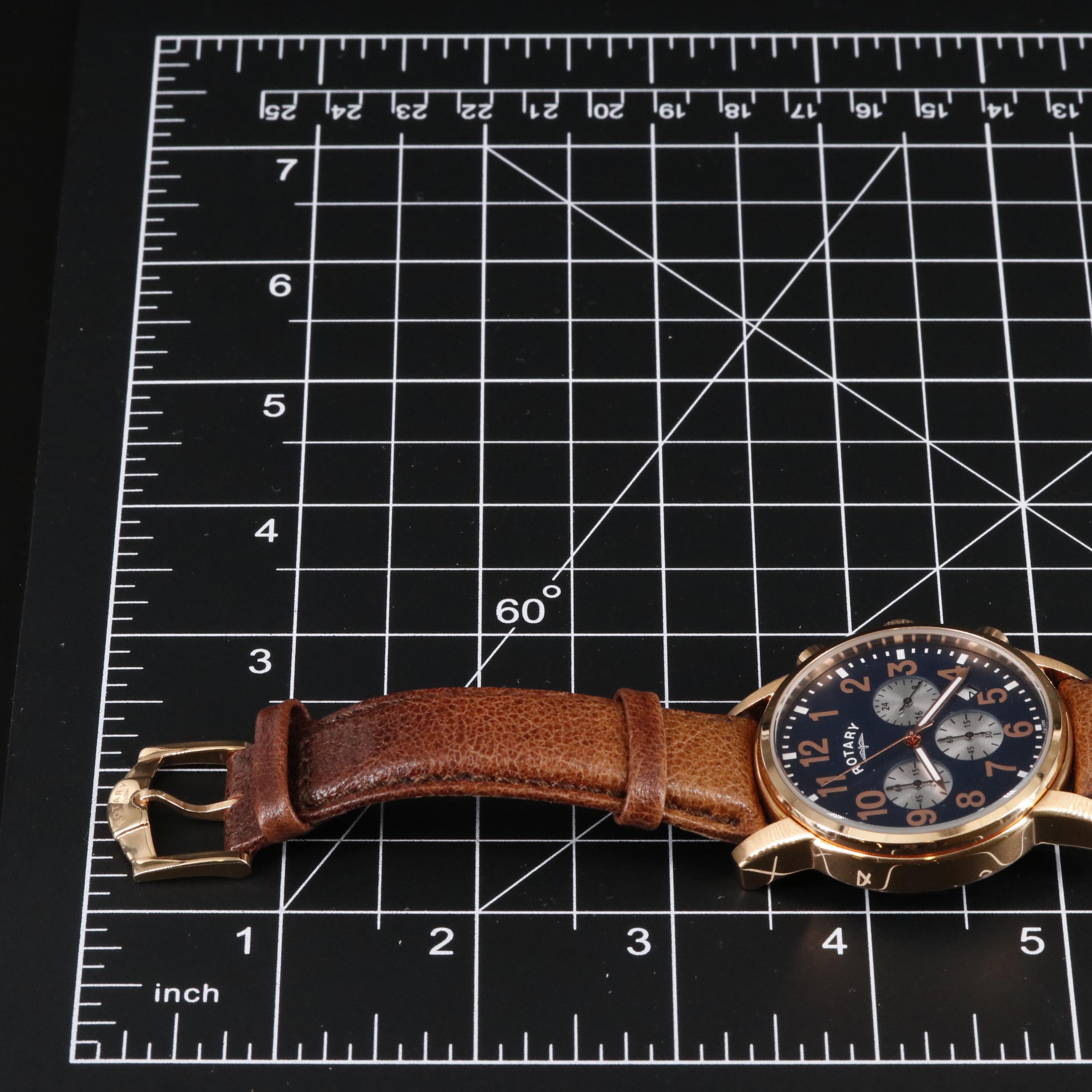 Rotary Stainless Steel Watch