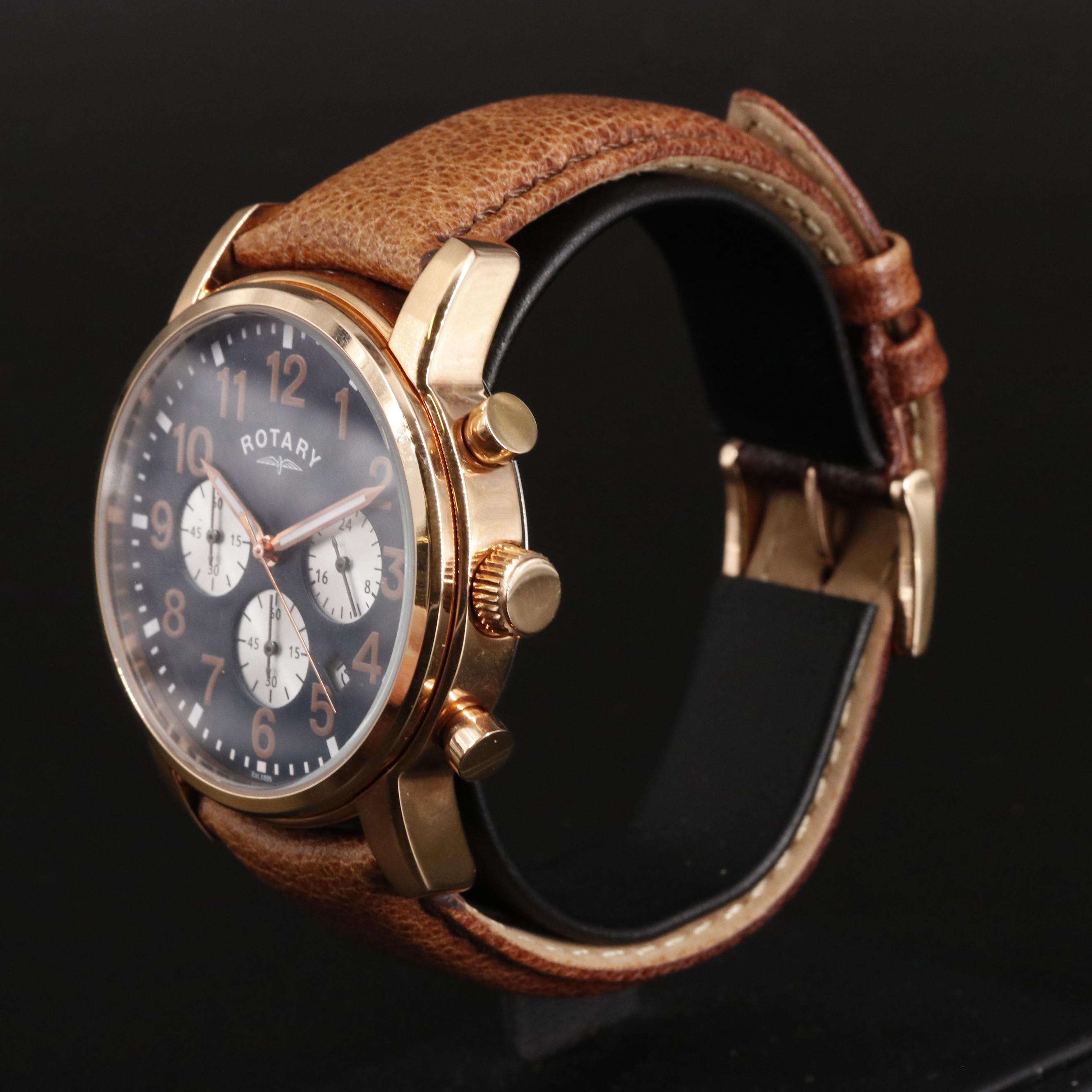 Rotary Stainless Steel Watch