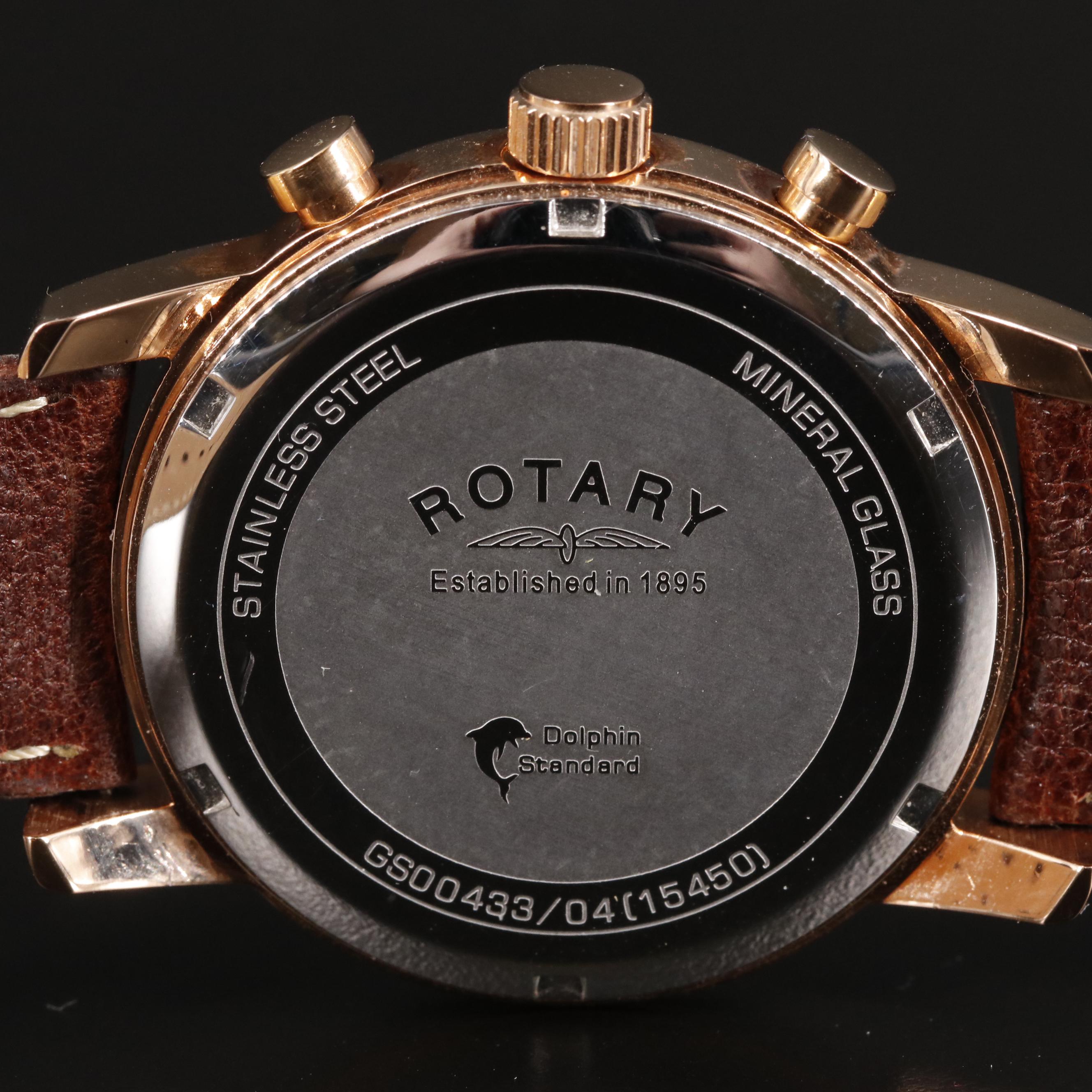 Rotary Stainless Steel Watch