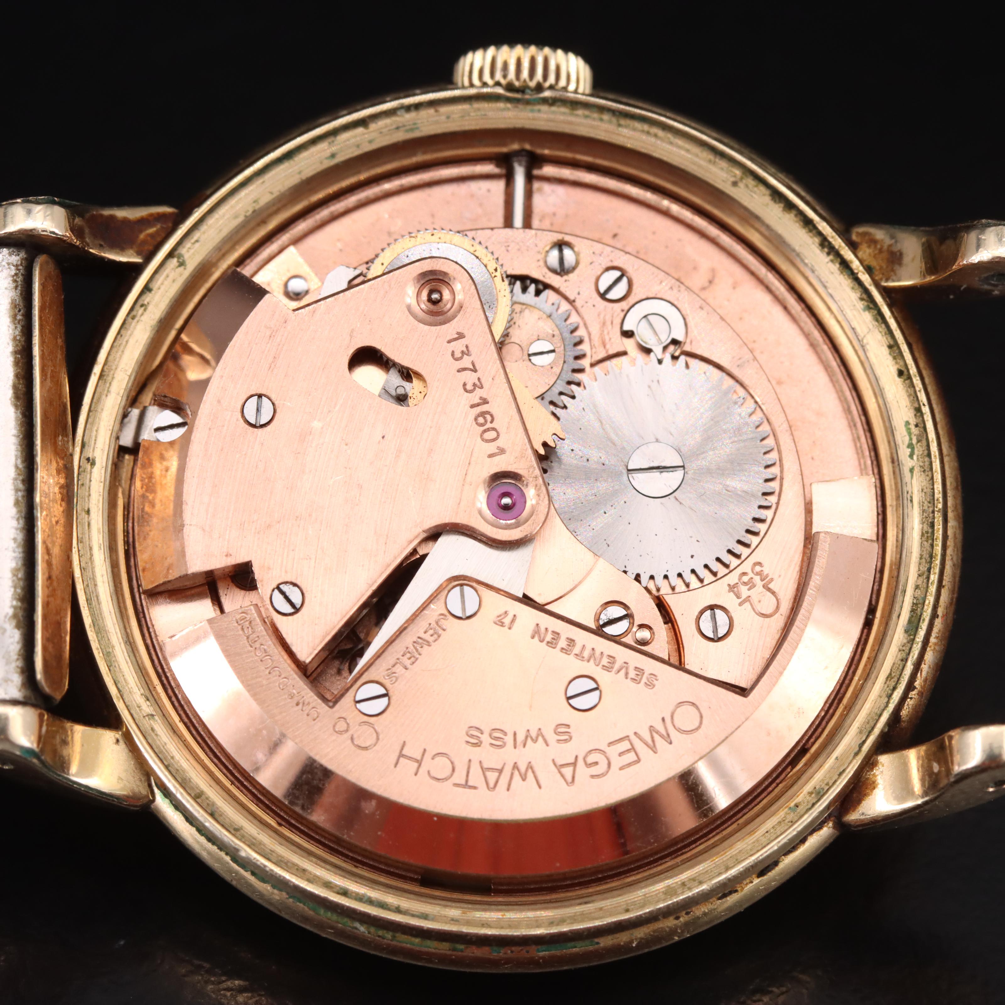1952 Omega Automatic Bumper Gold-Filled Watch