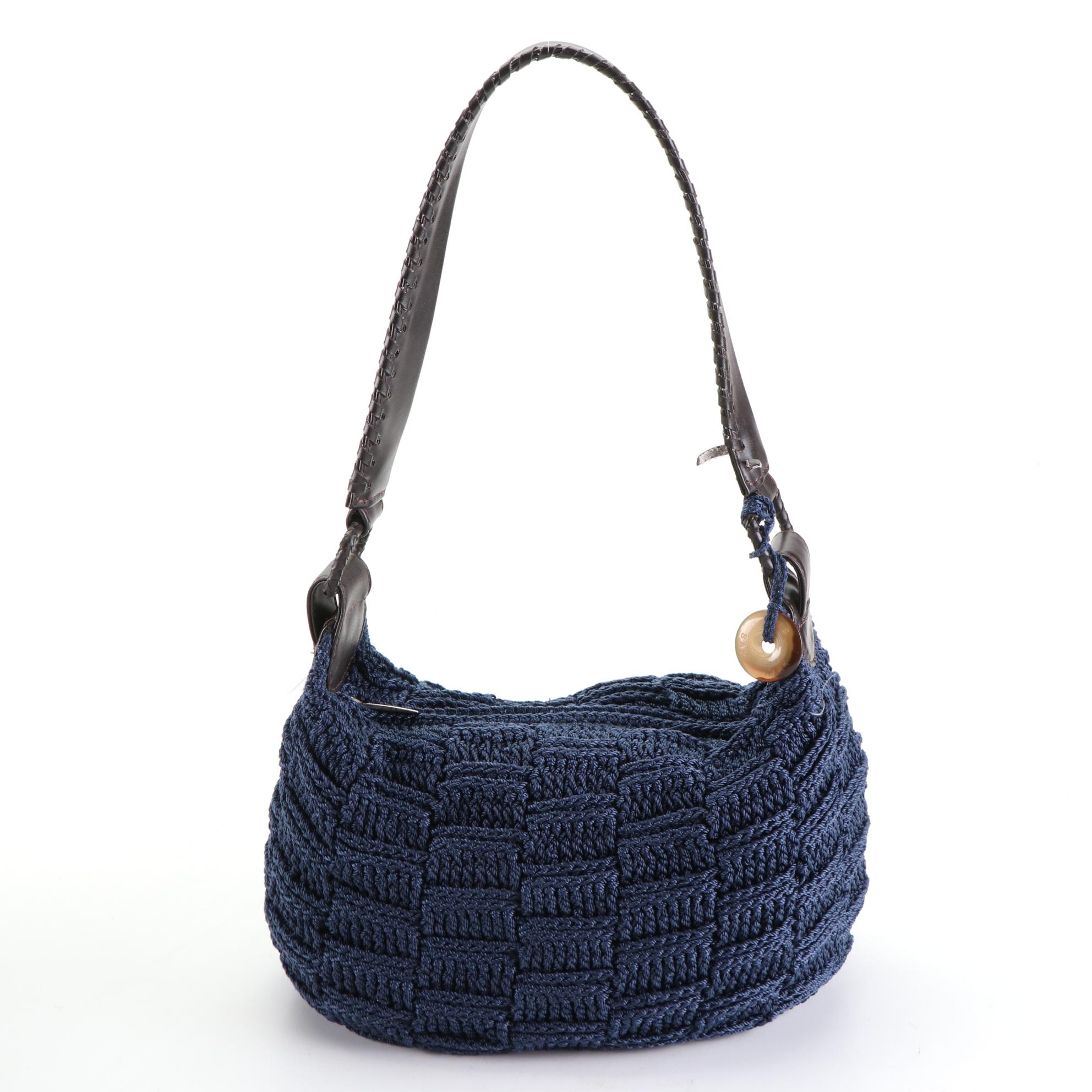 The Sak Crochet and Leather Shoulder Bags