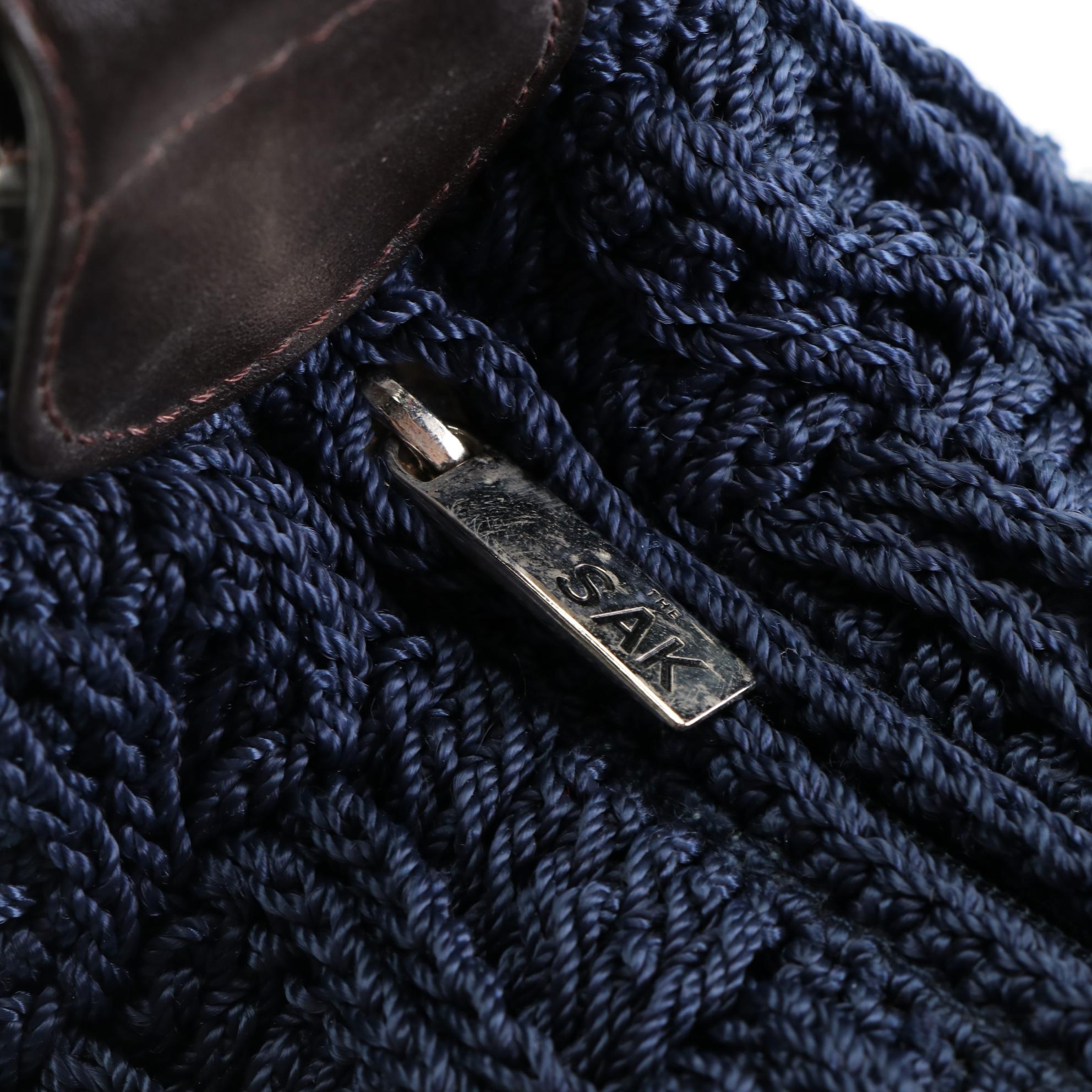 The Sak Crochet and Leather Shoulder Bags