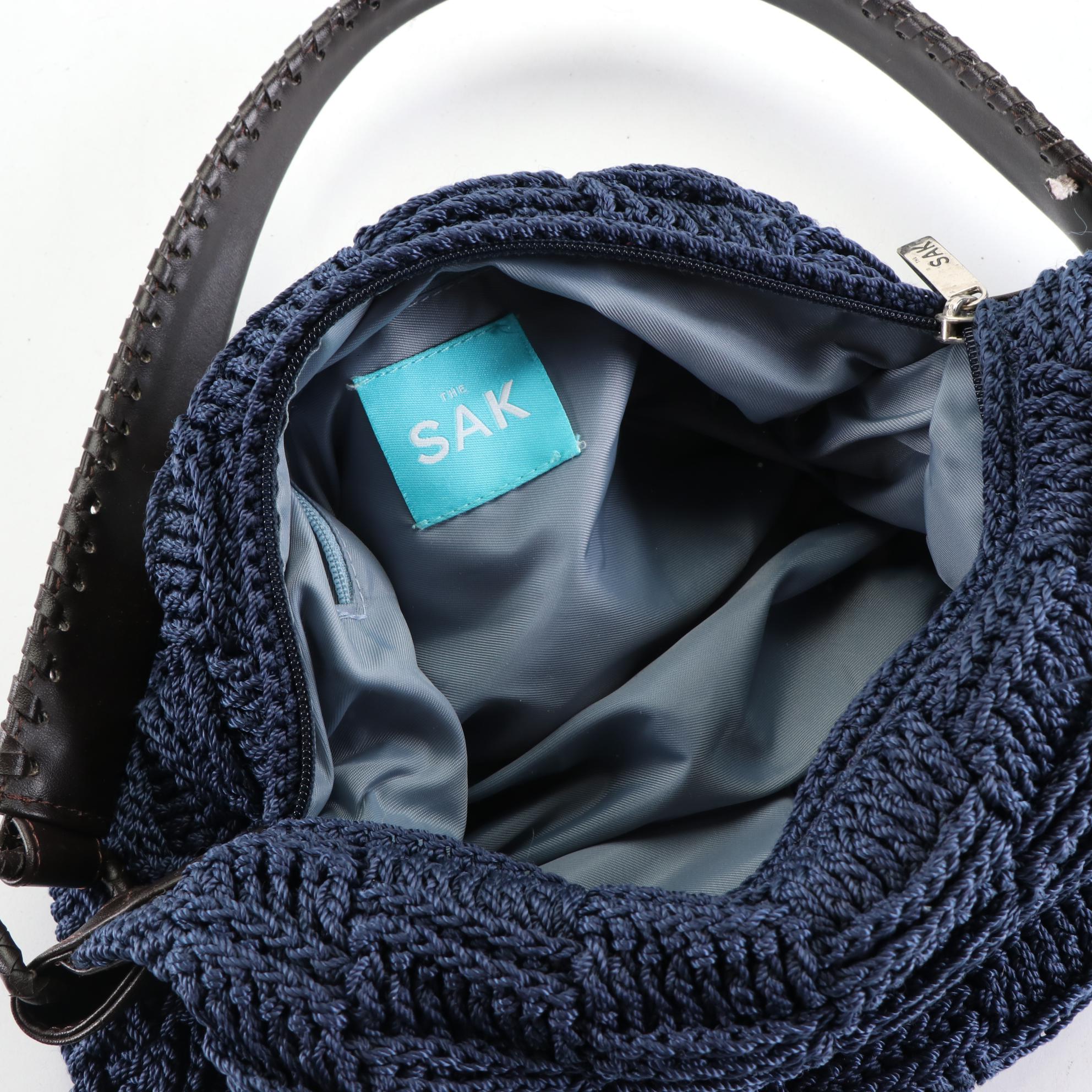 The Sak Crochet and Leather Shoulder Bags