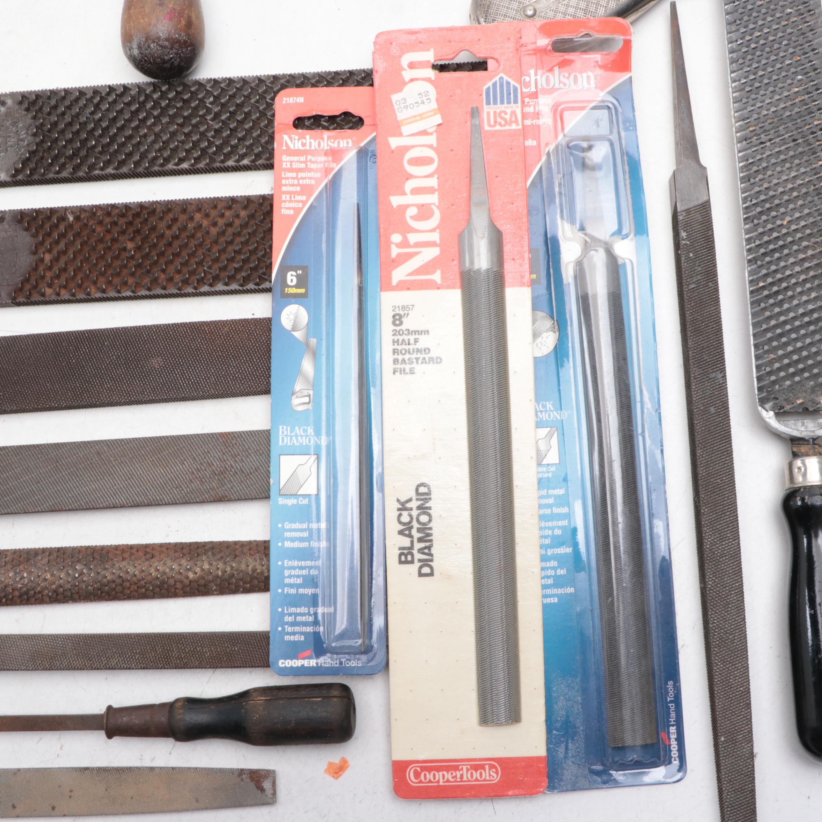 Stanley Brace Drill With Hammer, Mallet, Rasps  and Other Hand Tools