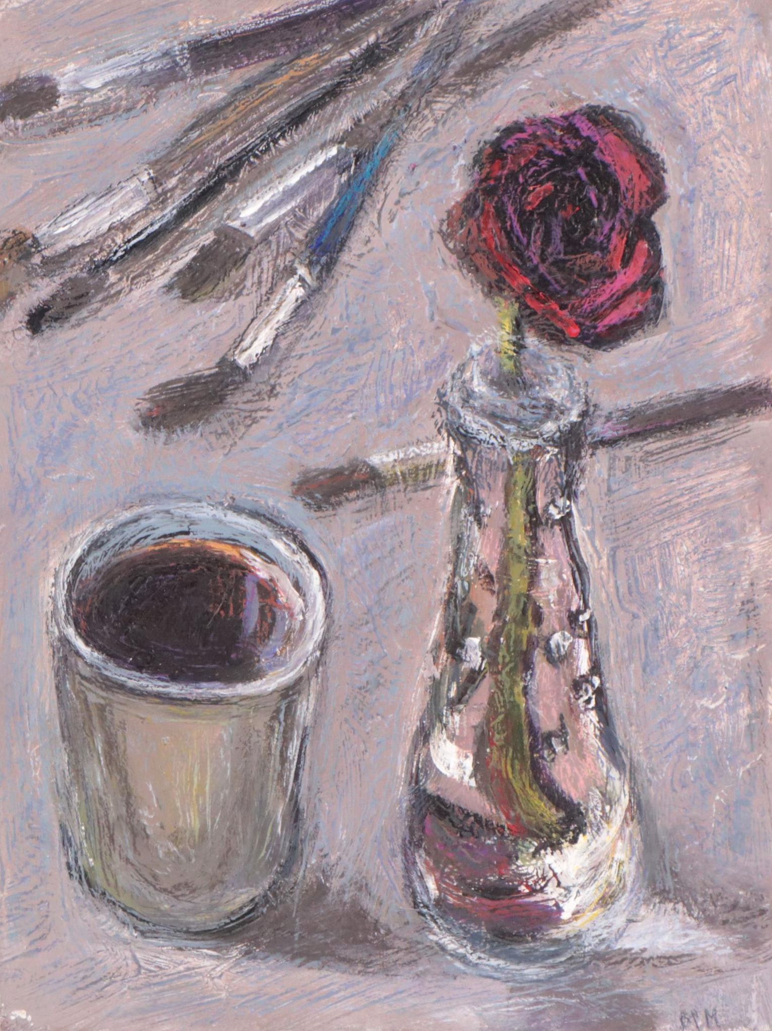 Marina Mozhayeva Still Life Acrylic Painting