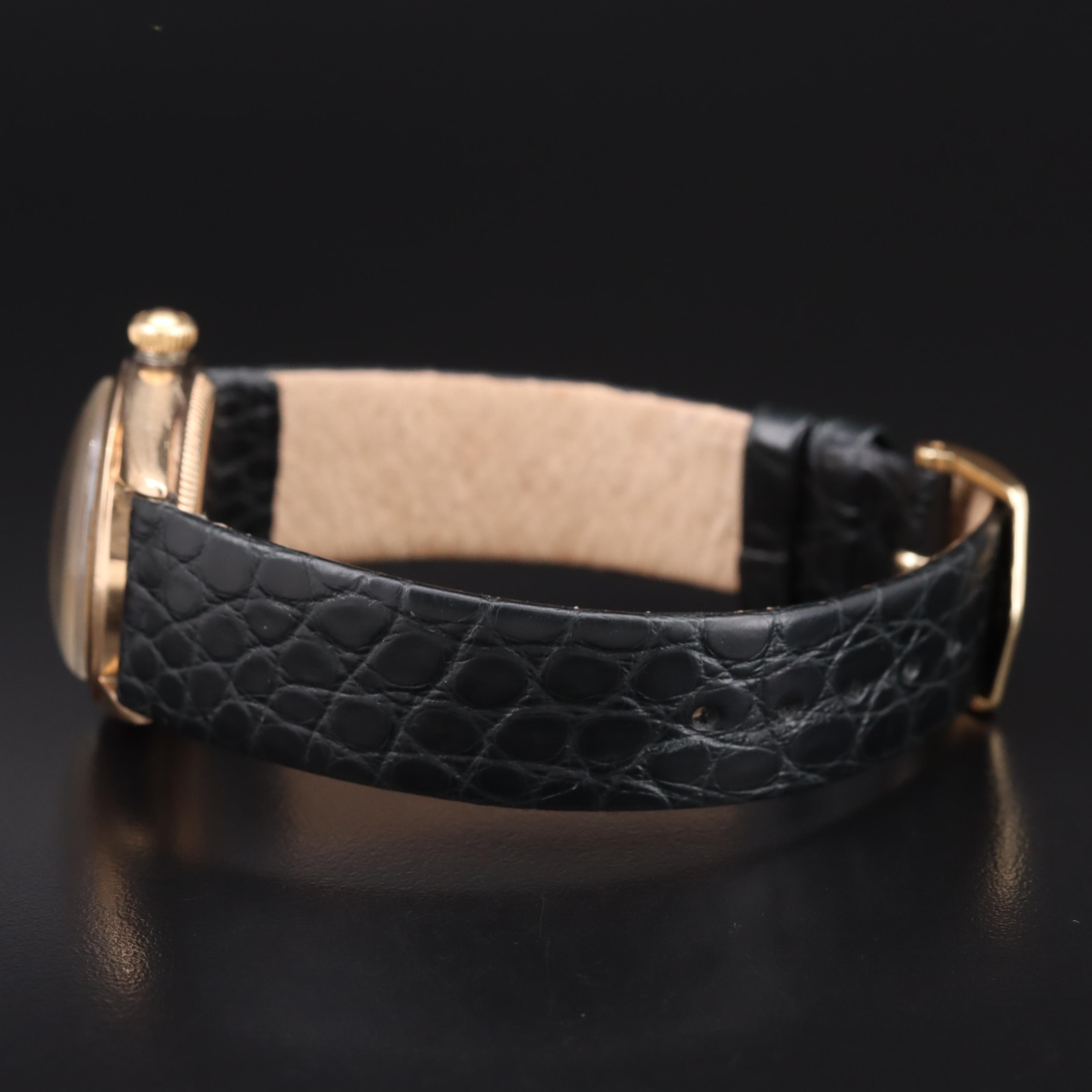 1940s Rolex Oyster Speedking 14K Precision Watch