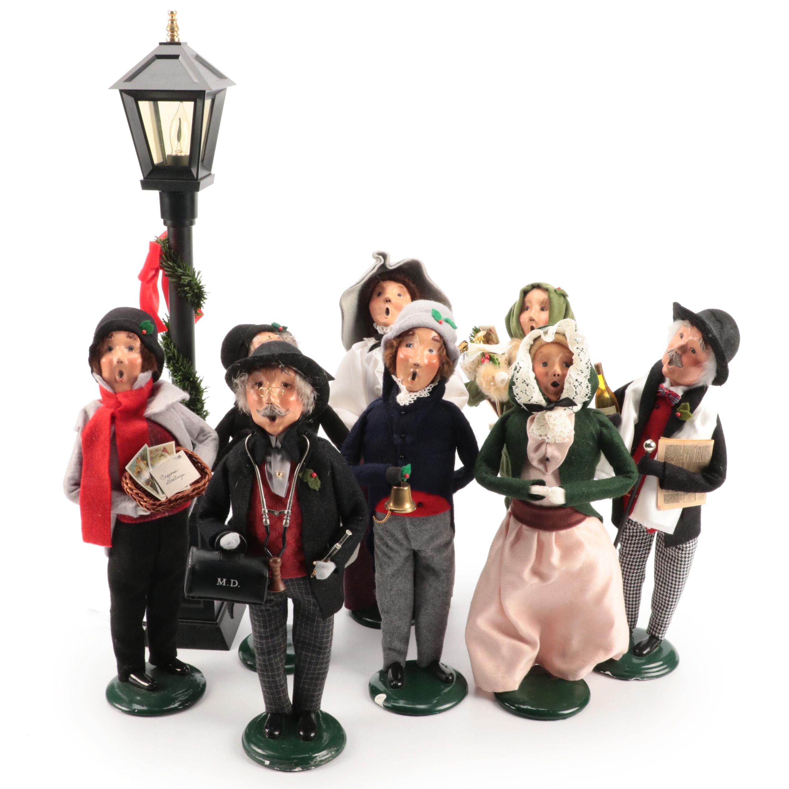 Byers' Choice The Carolers Figures, Late 20th Century