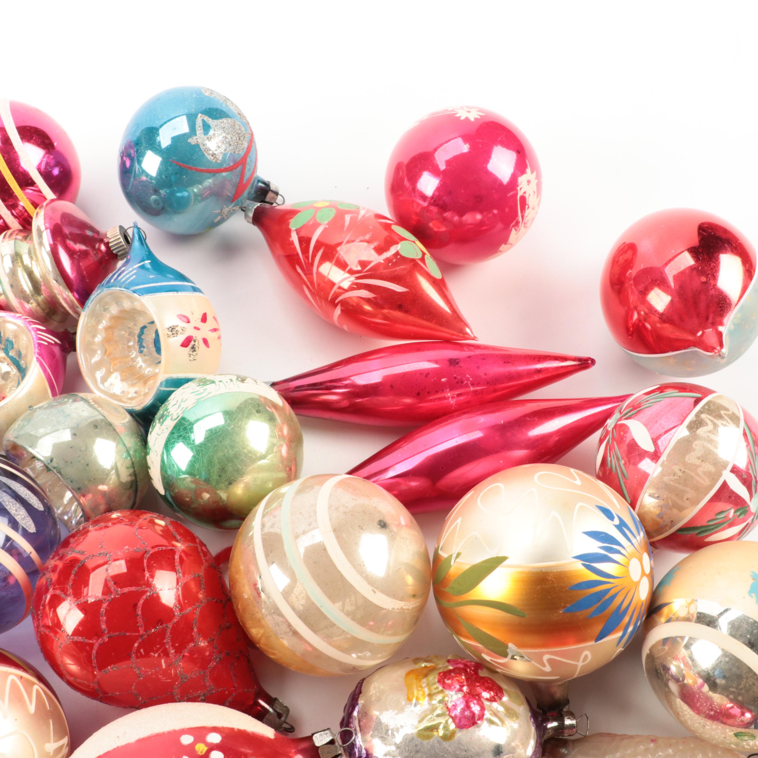 Shiny-Brite Christmas Ornaments