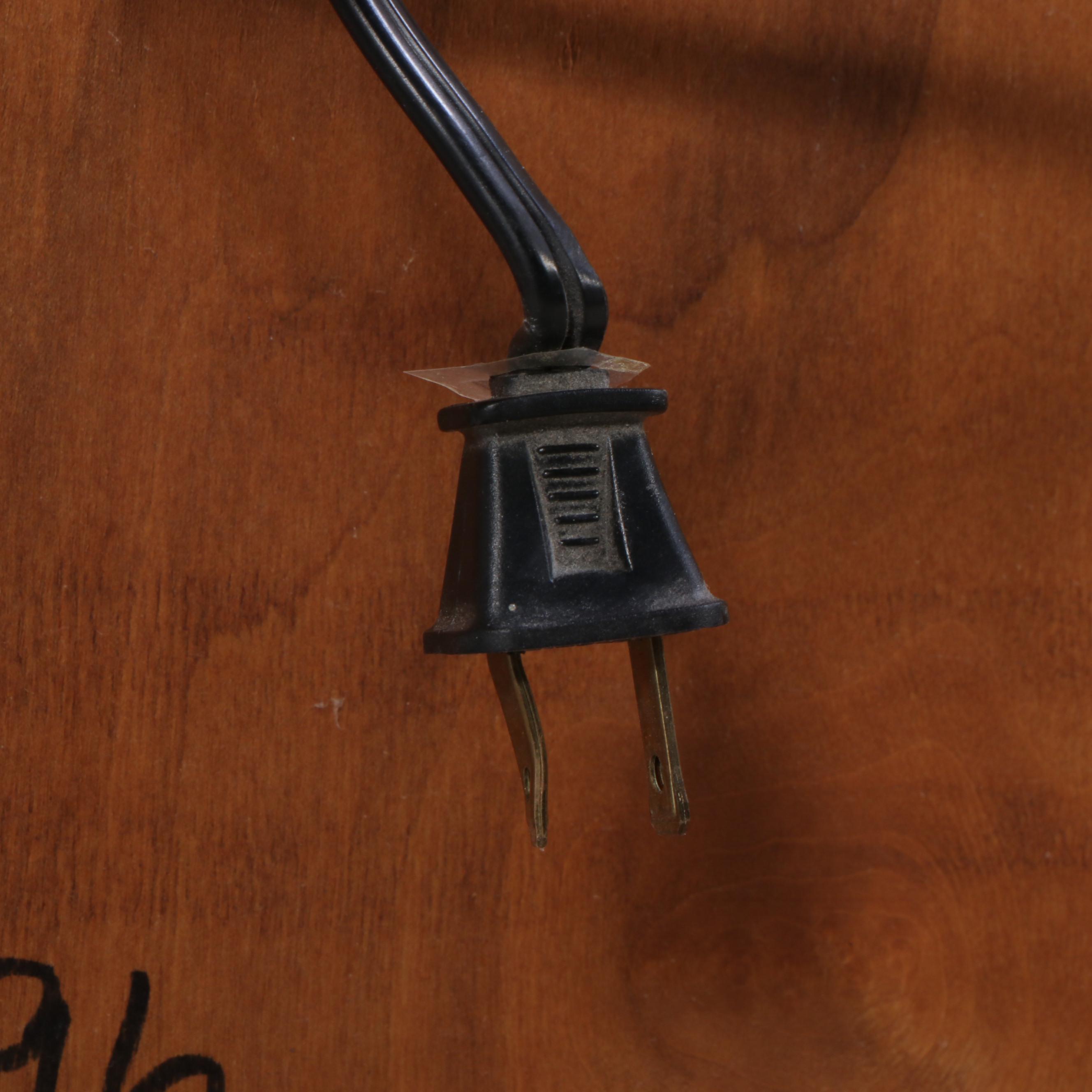 Councill Biedermeier Style Cherrywood and Patterned Glass Display Cabinet