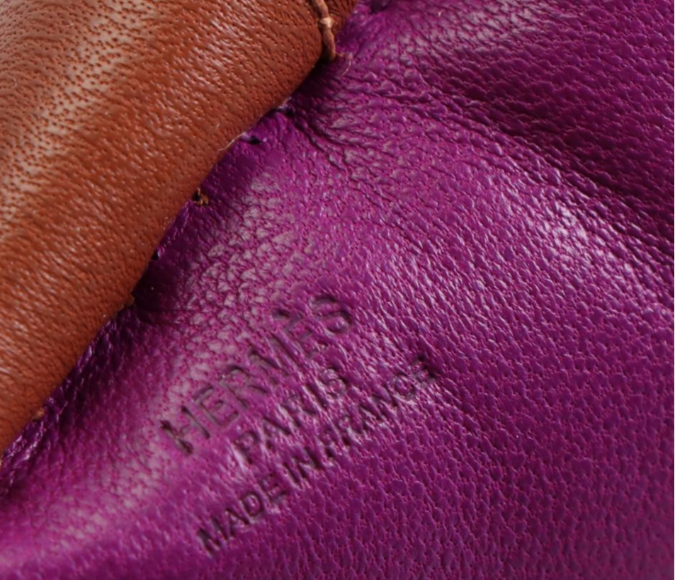 Hermès Rodeo Leather Horse Bag Charm with Box