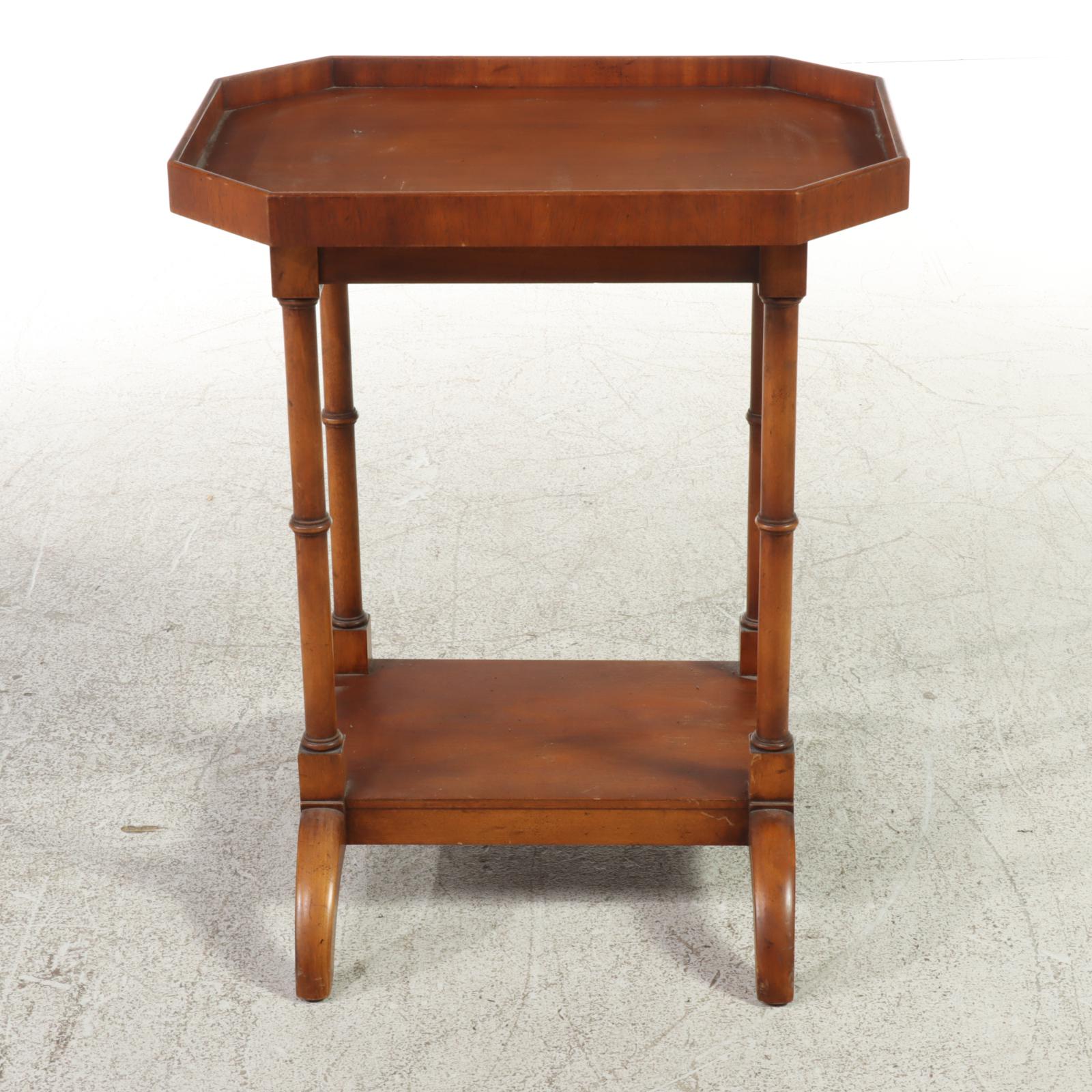 Old Colony Furniture Company Walnut Side Table