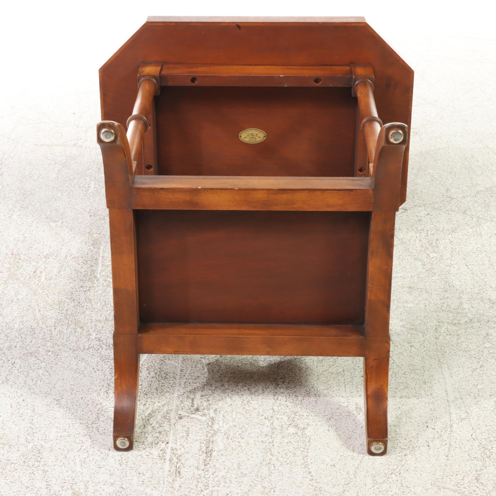 Old Colony Furniture Company Walnut Side Table