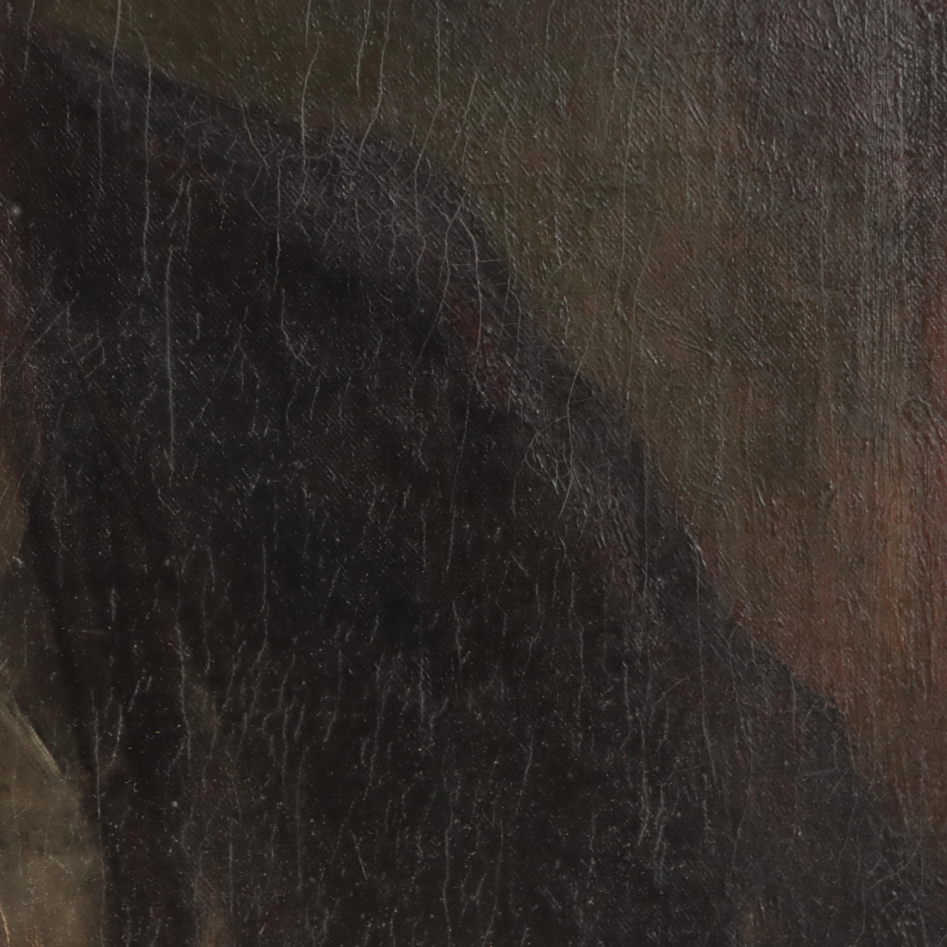 Oil Painting of Male Portrait